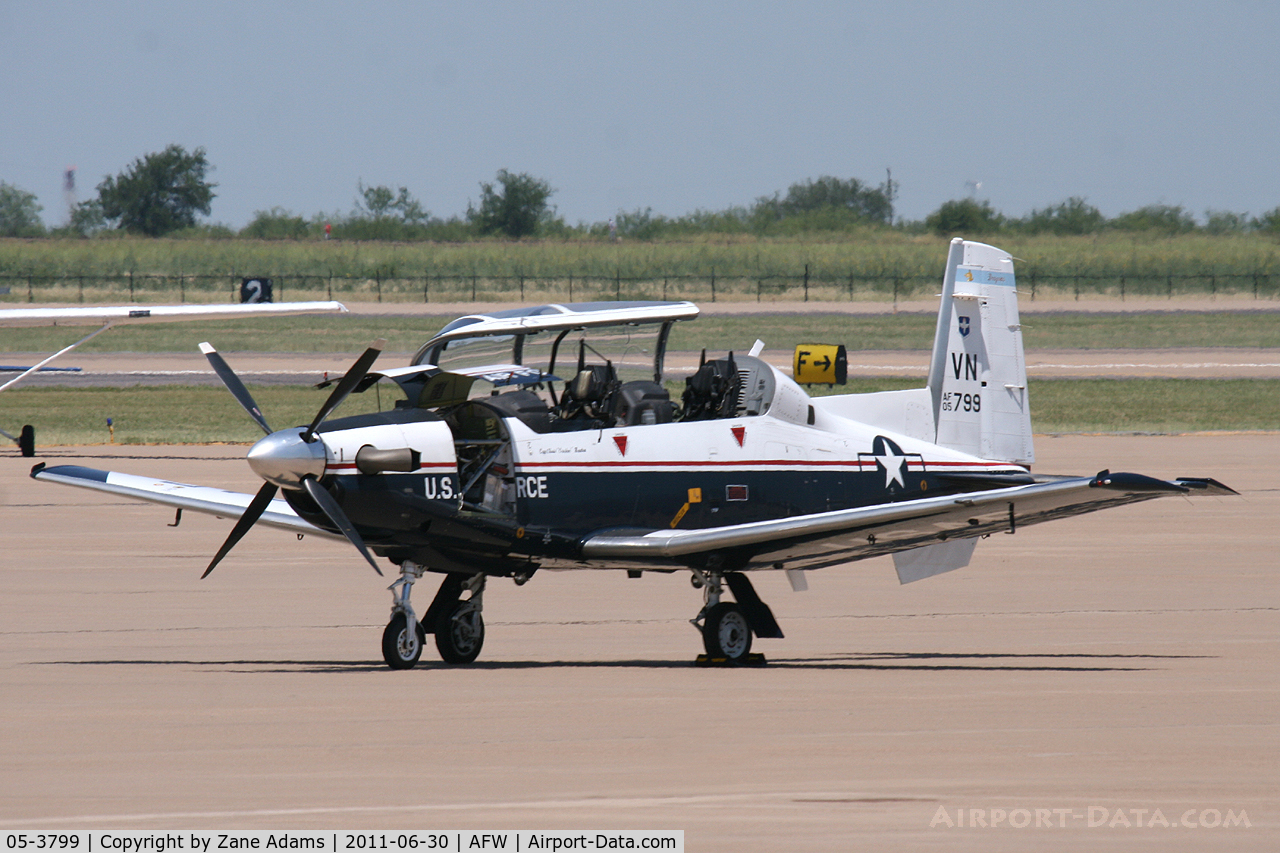 05-3799, Raytheon T-6A Texan II C/N PT-352, At Alliance Airport - Fort Worth, TX