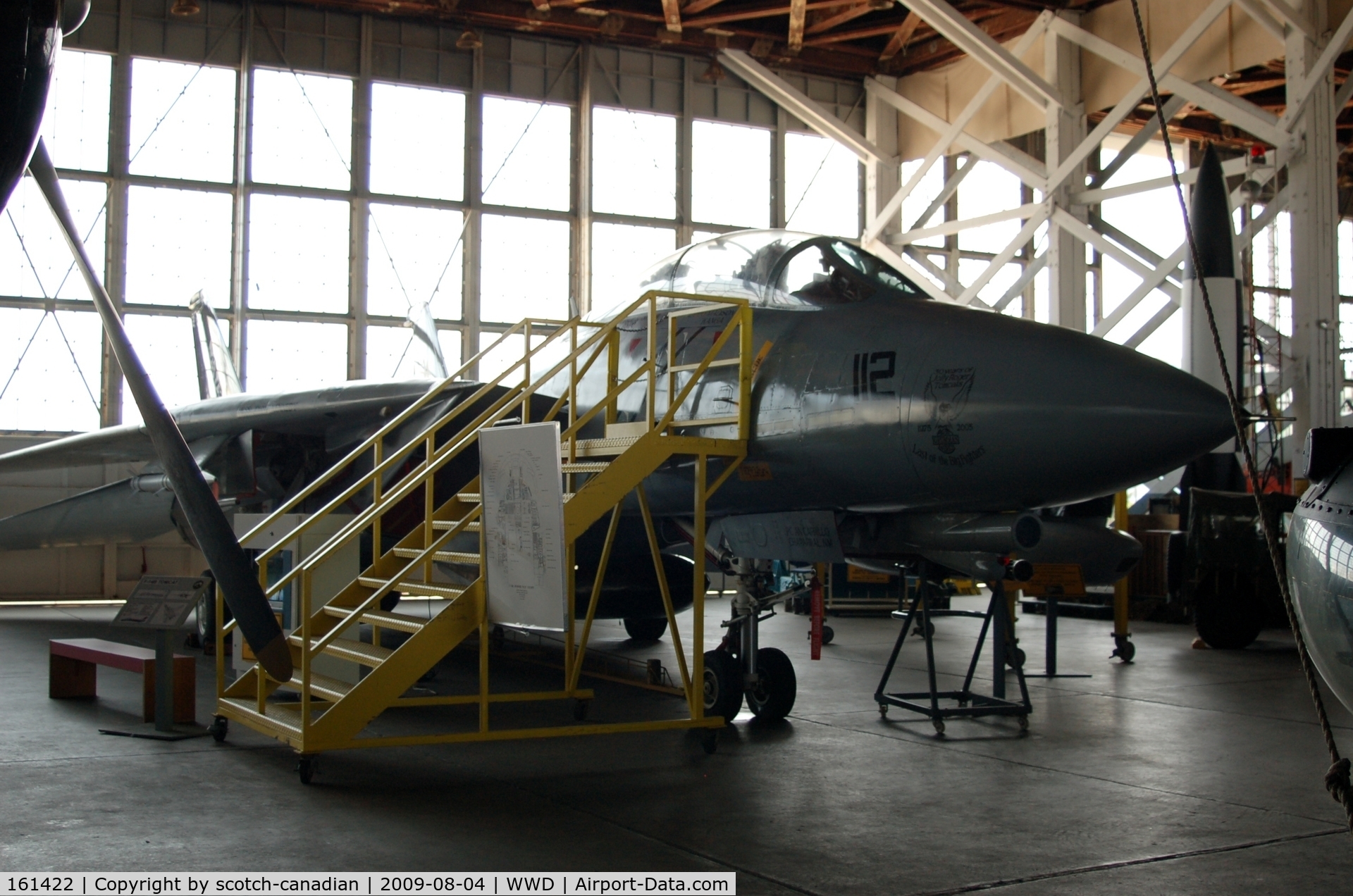 161422, Grumman F-14B Tomcat Tomcat C/N 432, Grumman F-14A Tomcat at the Naval Air Station Wildwood Aviation Museum, Cape May County Airport, Wildwood, NJ