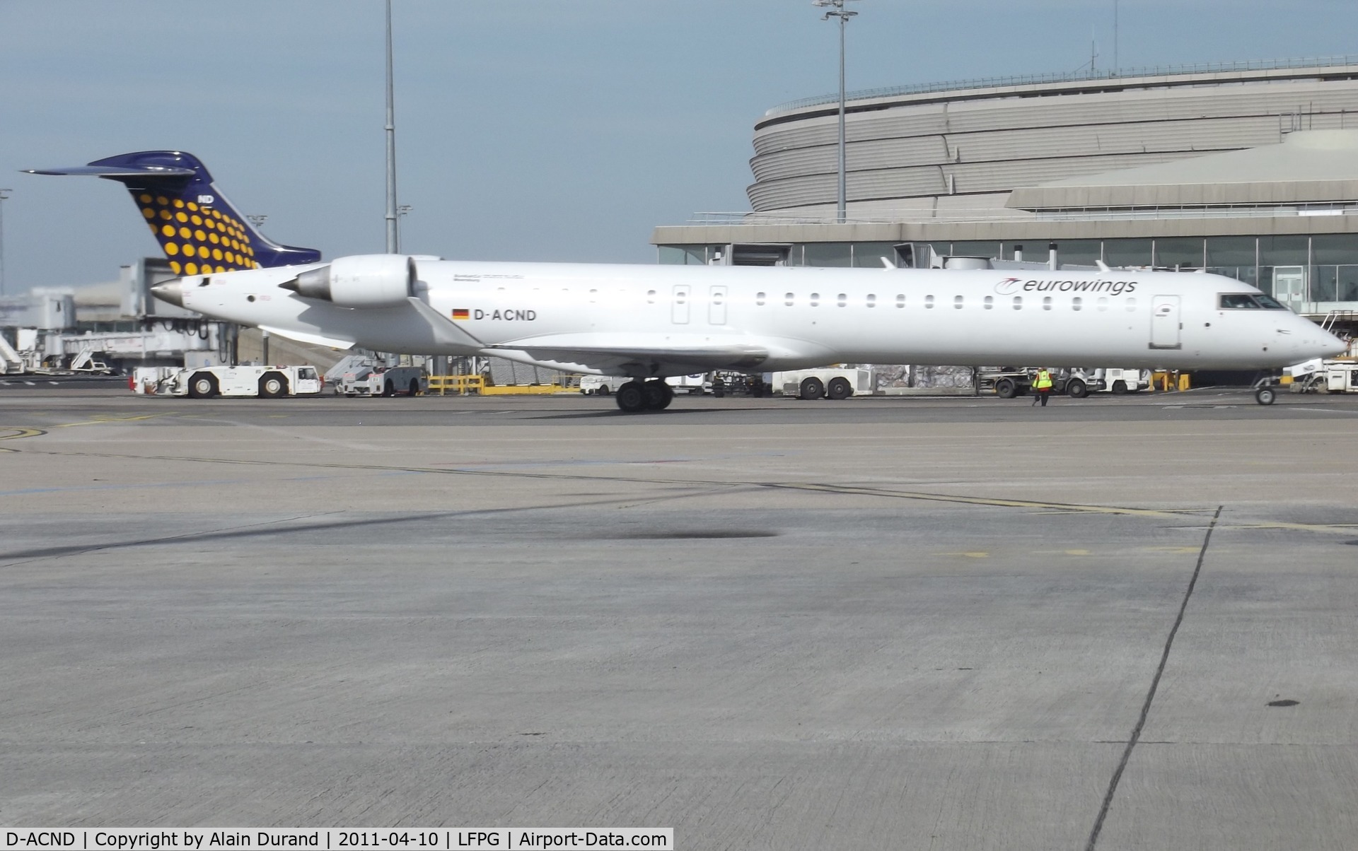 D-ACND, 2009 Bombardier CRJ-701 (CL-600-2C10) Regional Jet C/N 15238, Named 