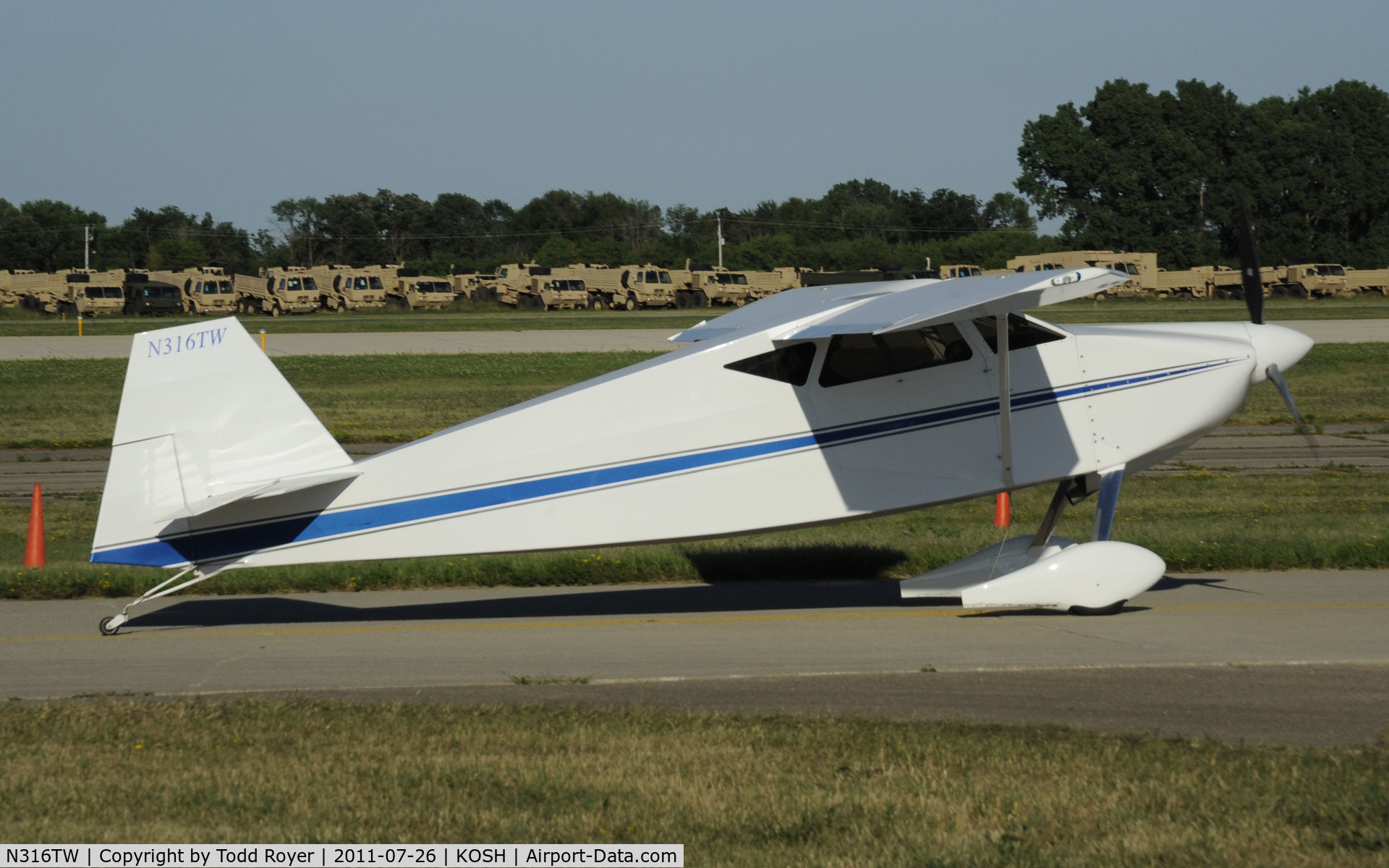 N316TW, 2006 Wittman W-10 Tailwind C/N 1206JR, AIRVENTURE 2011