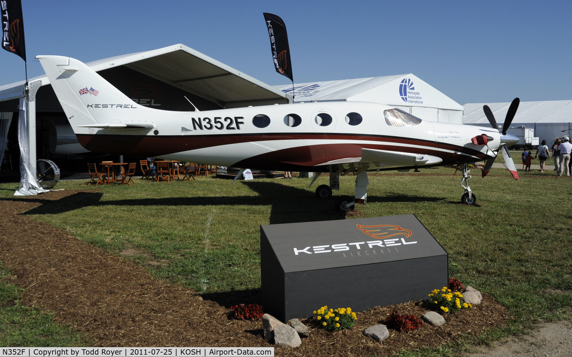 N352F, 2006 Farnborough Aircraft F1C3 Kestrel C/N 0001, AIRVENTURE 2011