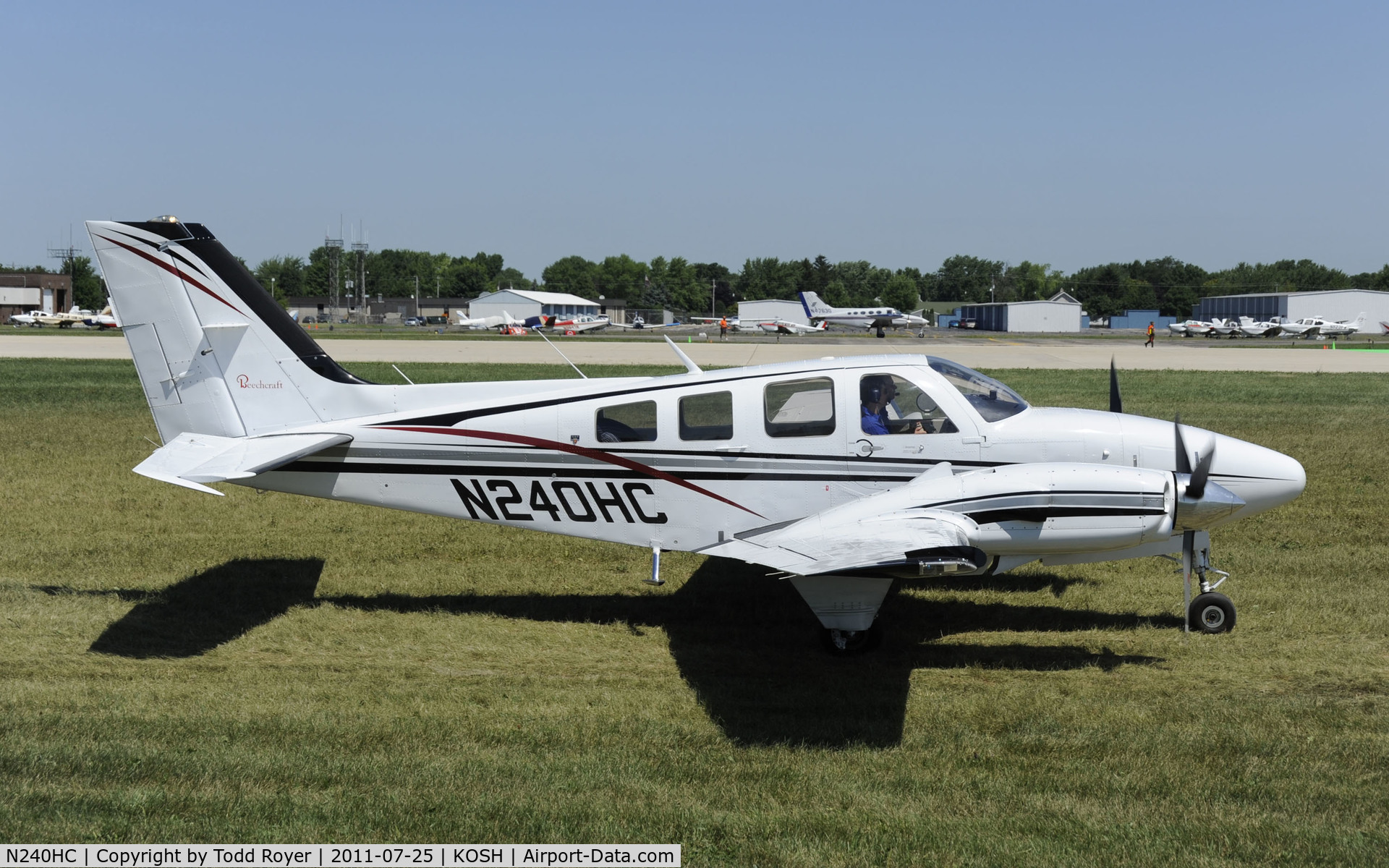 N240HC, 1979 Beech 58P Baron C/N TJ-221, AIRVENTURE 2011