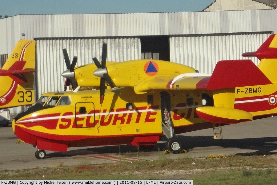 F-ZBMG, 2006 Canadair CL-215-6B11 CL-415 C/N 2065, Securite Civile