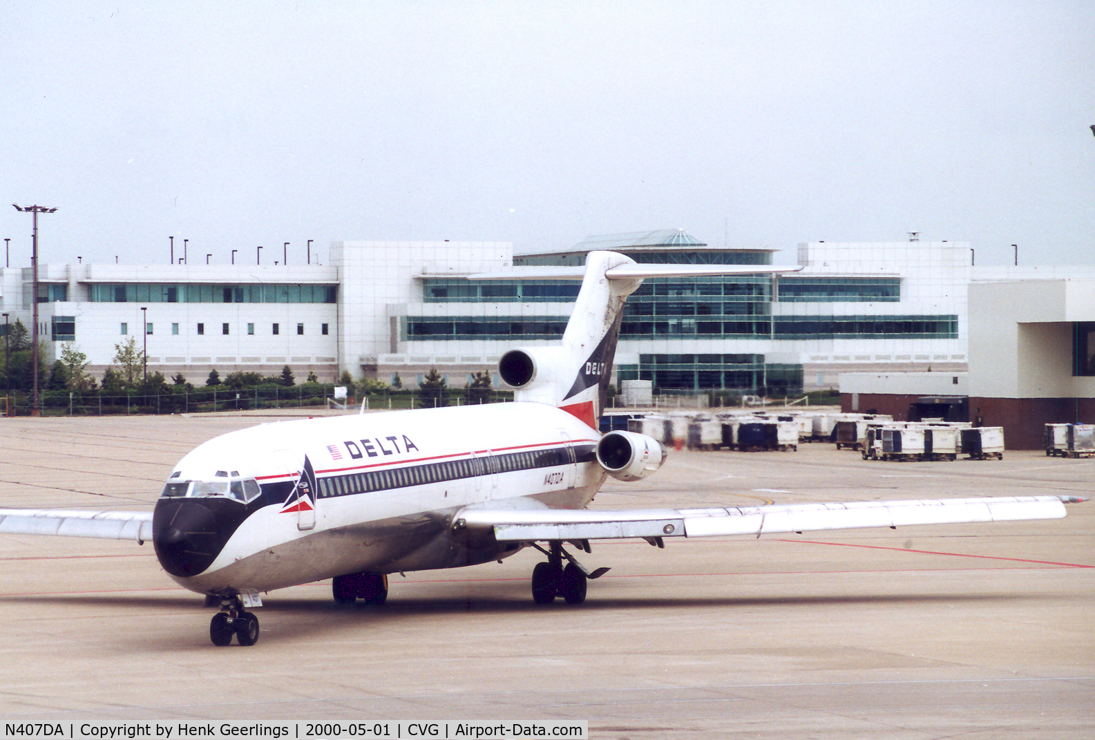 N407DA, 1975 Boeing 727-232 C/N 21151, Delta