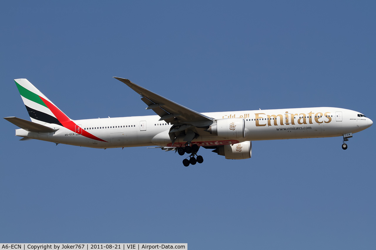 A6-ECN, 2009 Boeing 777-36N/ER C/N 37705, Emirates