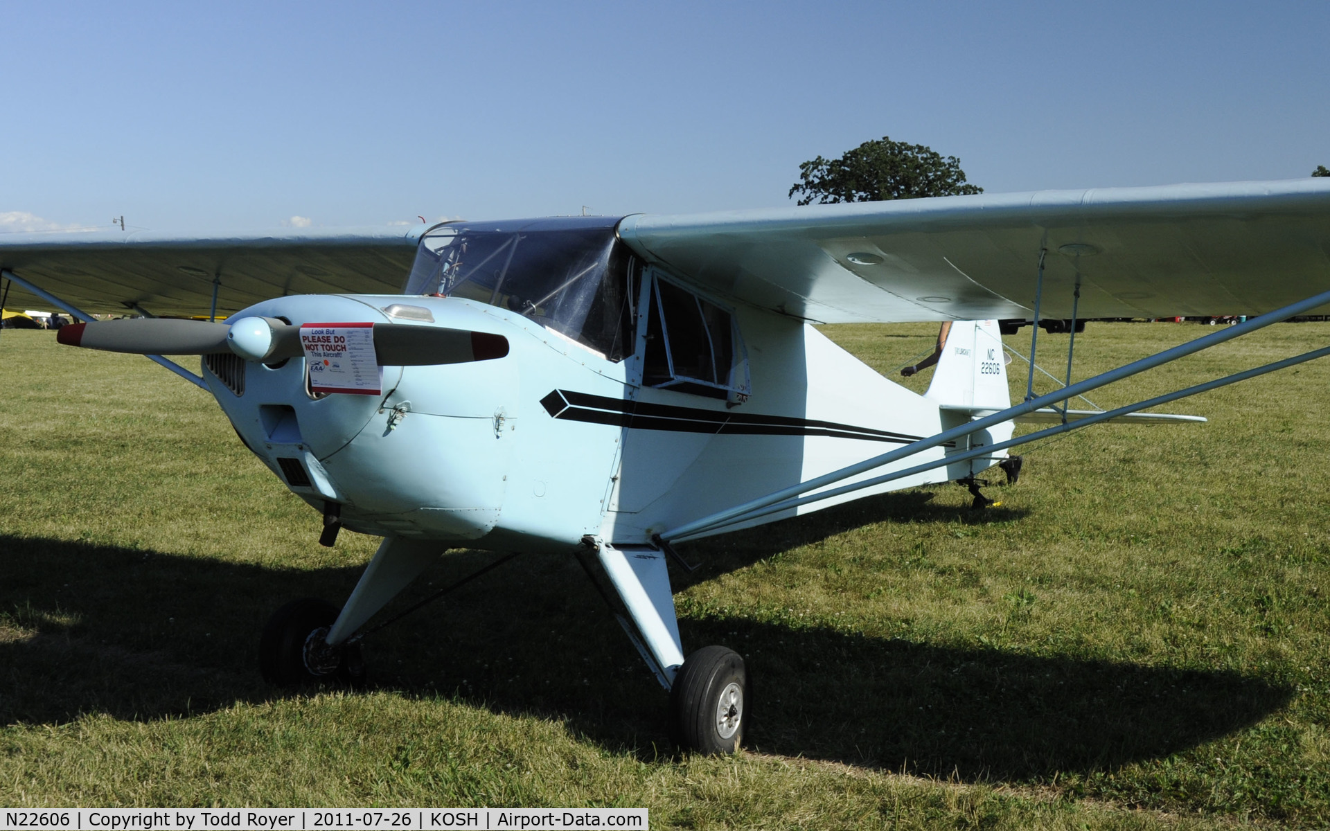 N22606, 1939 Taylorcraft BL C/N 1247, AIRVENTURE 2011