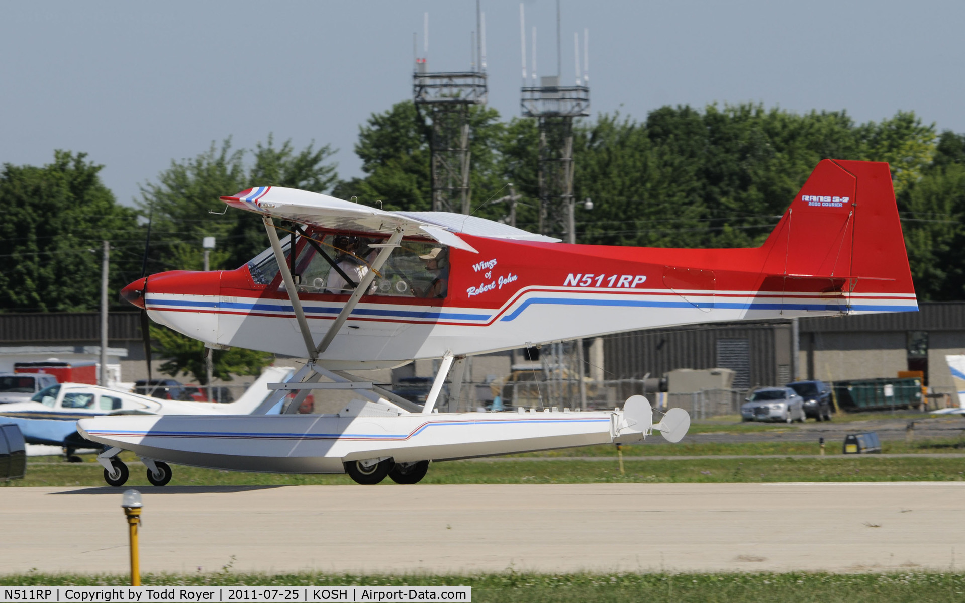 N511RP, 2002 Rans S-7 Courier C/N 1101313, AIRVENTURE 2011