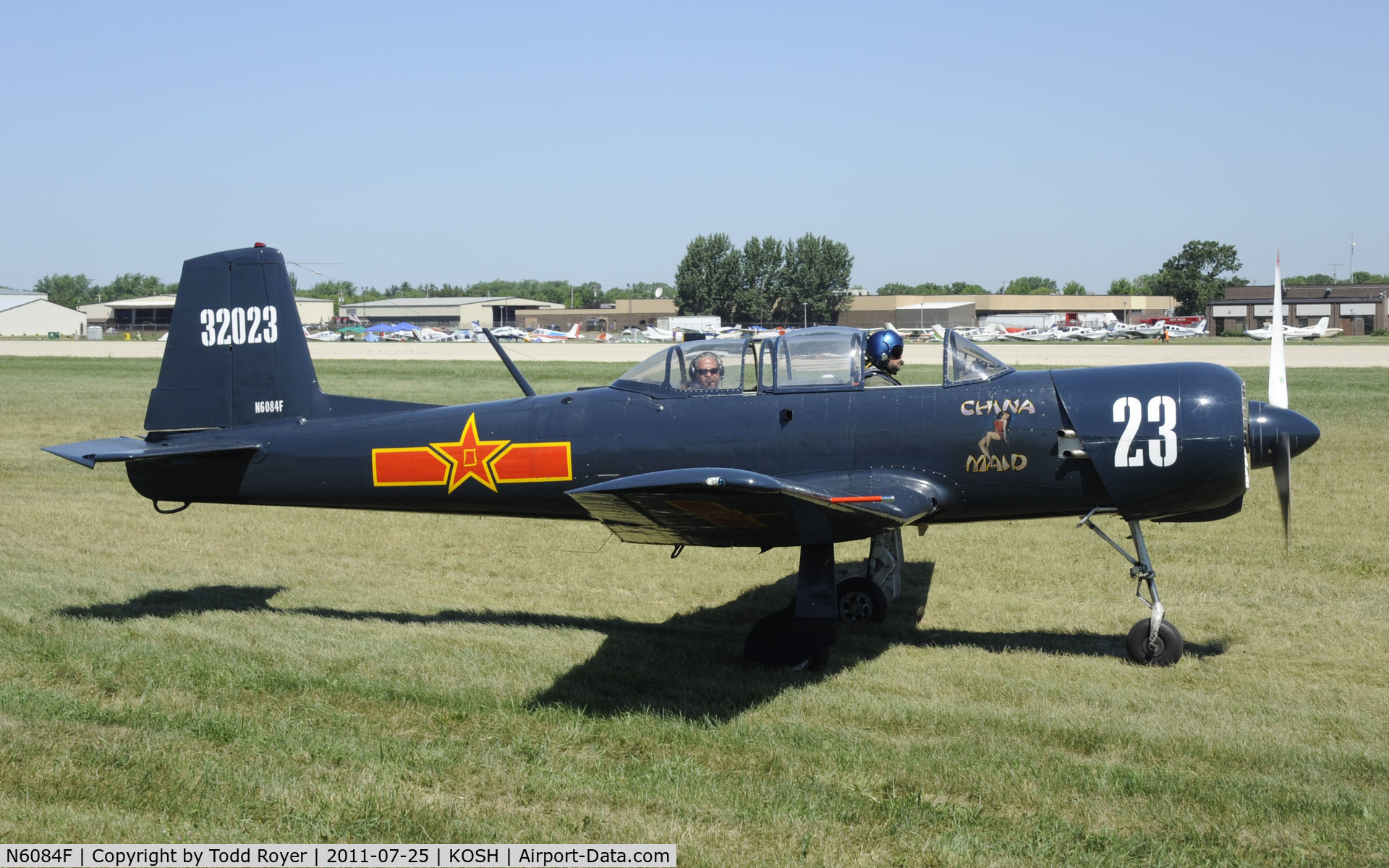 N6084F, 1977 Nanchang CJ-6 C/N 3732023, AIRVENTURE 2011