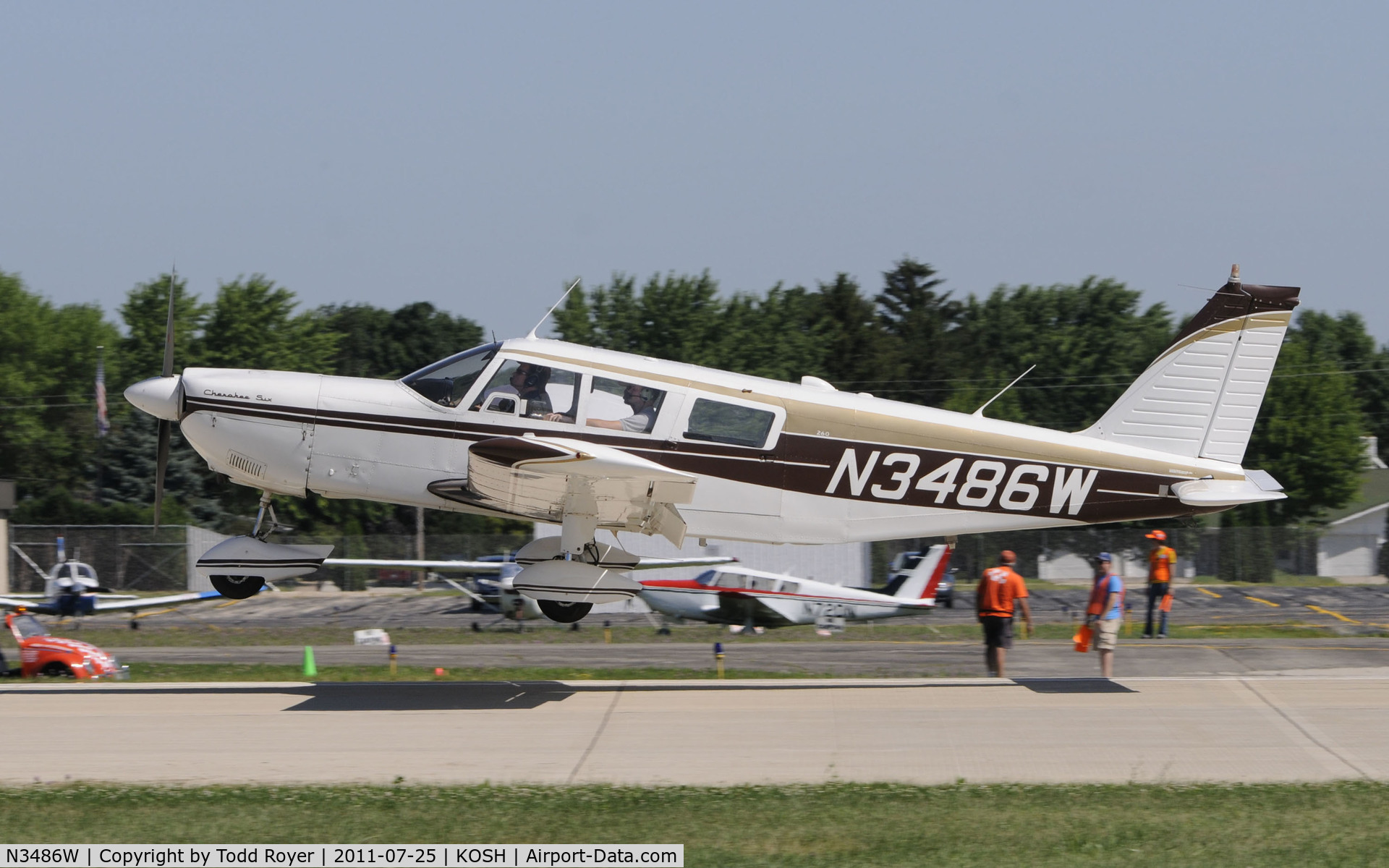 N3486W, 1966 Piper PA-32-260 Cherokee Six Cherokee Six C/N 32-364, AIRVENTURE 2011