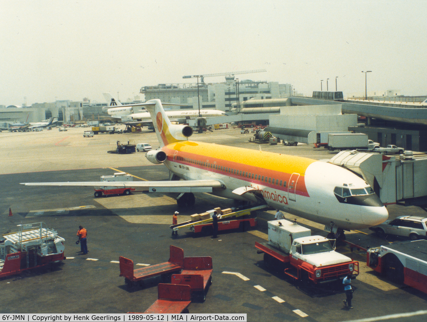 6Y-JMN, 1975 Boeing 727-2J0 C/N 21106, Air Jamaica