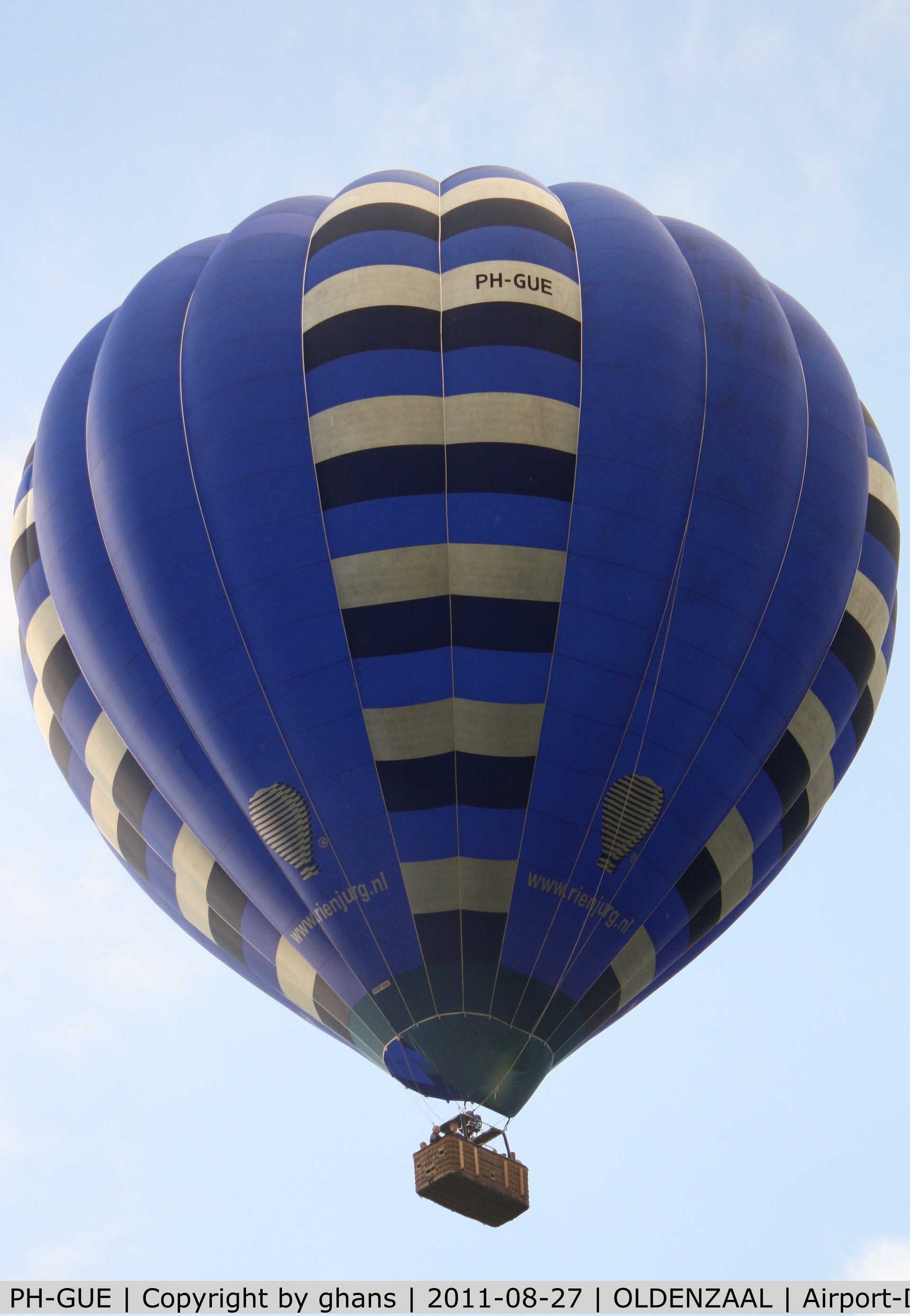 PH-GUE, Cameron Balloons A-300 C/N 10882, Rien Jurg