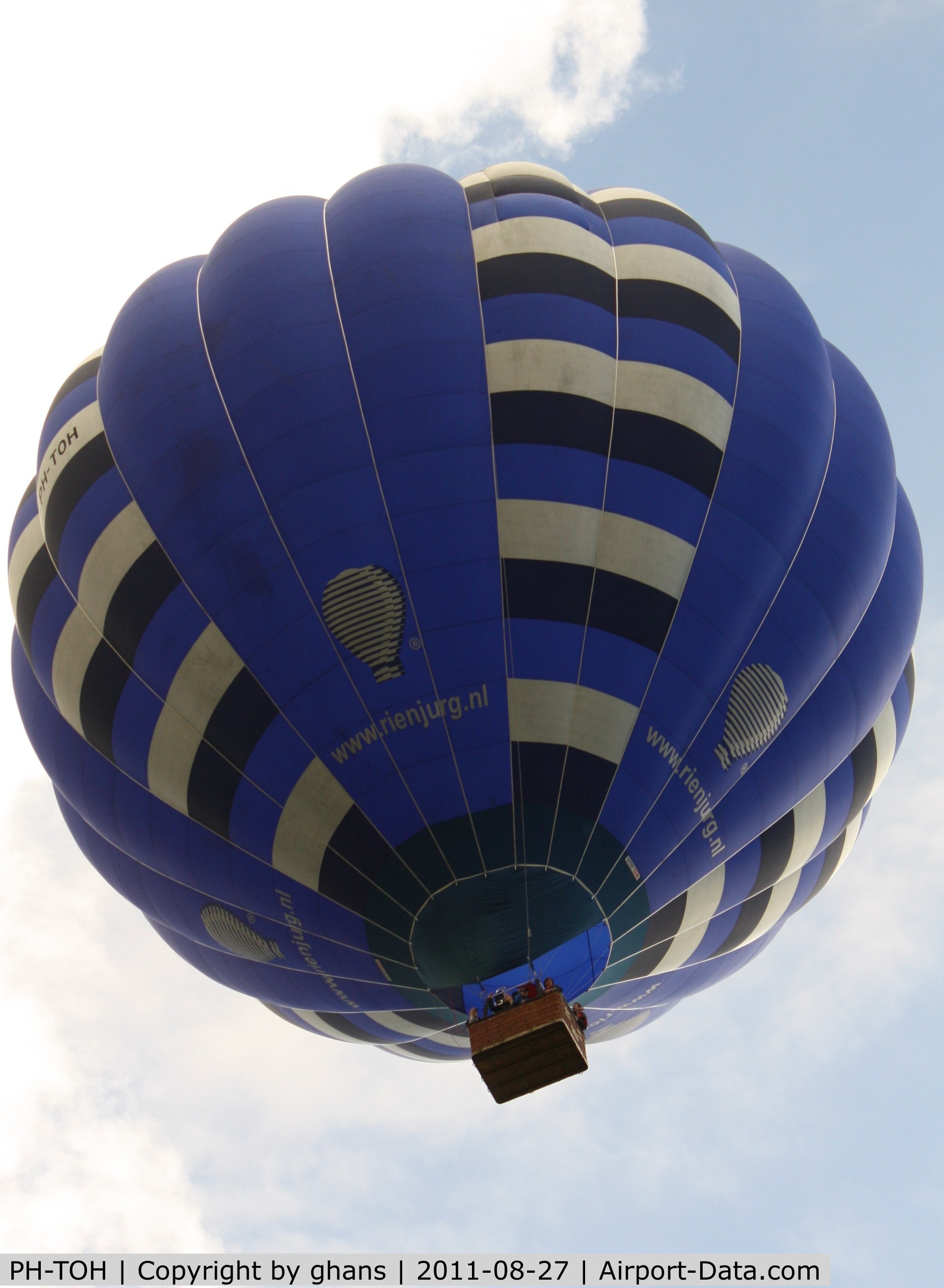 PH-TOH, 2007 Cameron Balloons A-210 C/N 10965, Rien Jurg