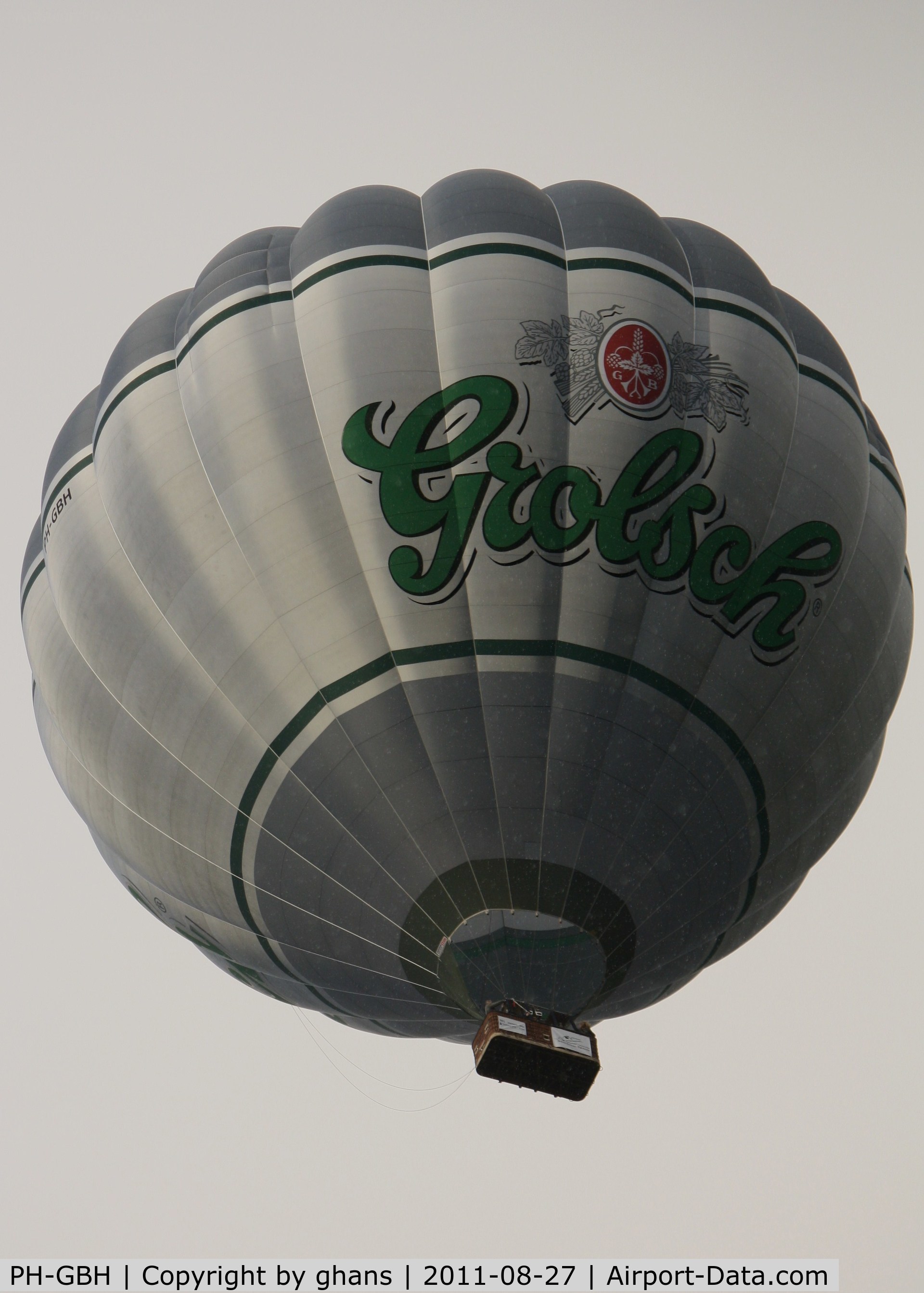 PH-GBH, 2007 Cameron Balloons A-300 C/N 11049, Grolsch