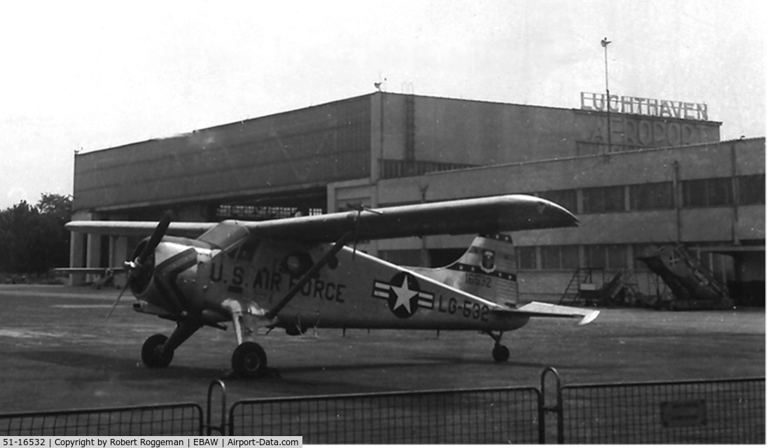 51-16532, 1951 De Havilland Canada U-6A Beaver C/N 325/1135, Late 1950's.USAF.LG-532.