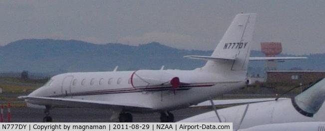 N777DY, 2008 Cessna 680 Citation Sovereign C/N 680-0247, At corporate jet terminal