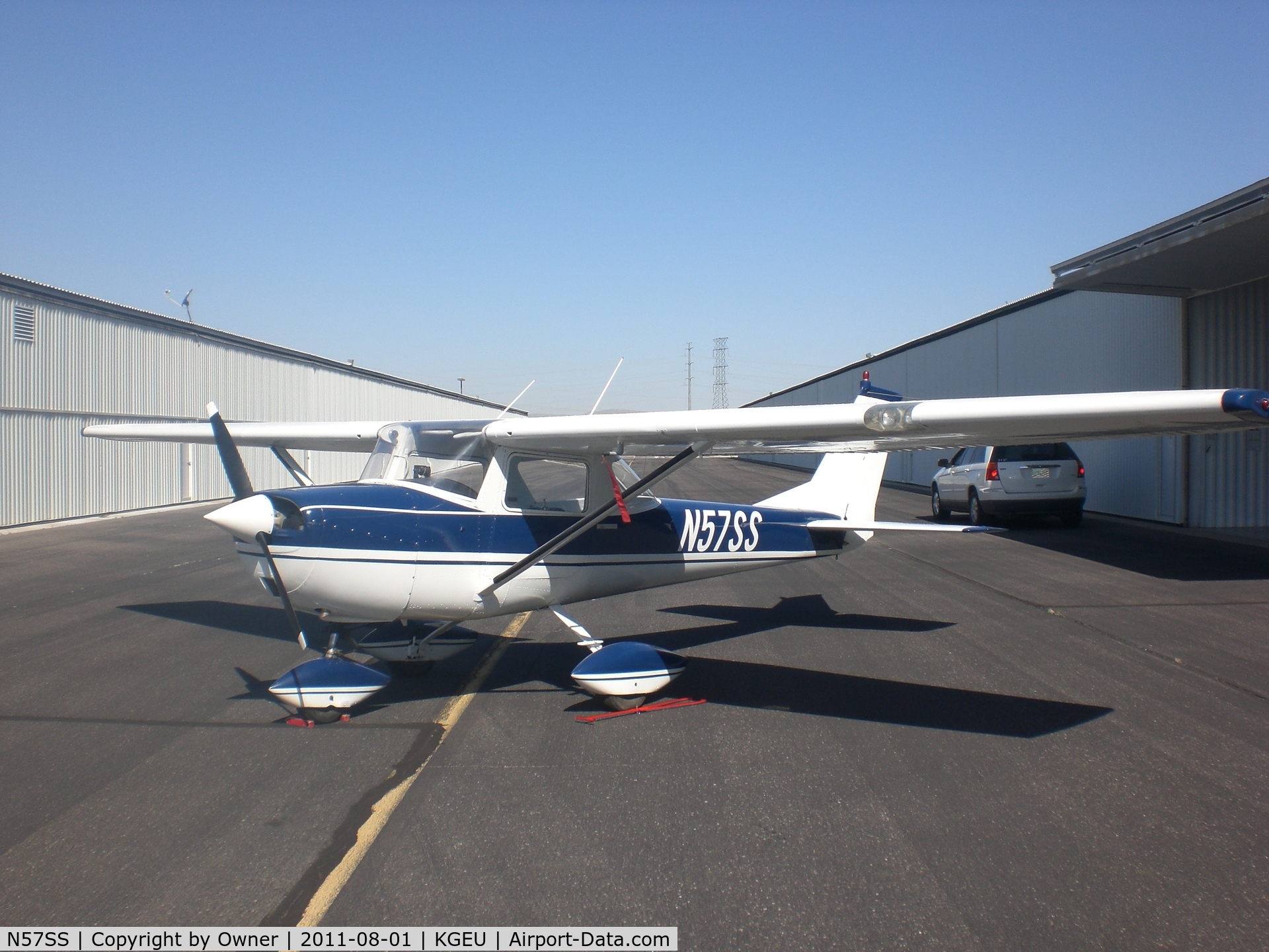 N57SS, 1966 Cessna 150F C/N 15063613, N57SS at Glendale Airport 2011