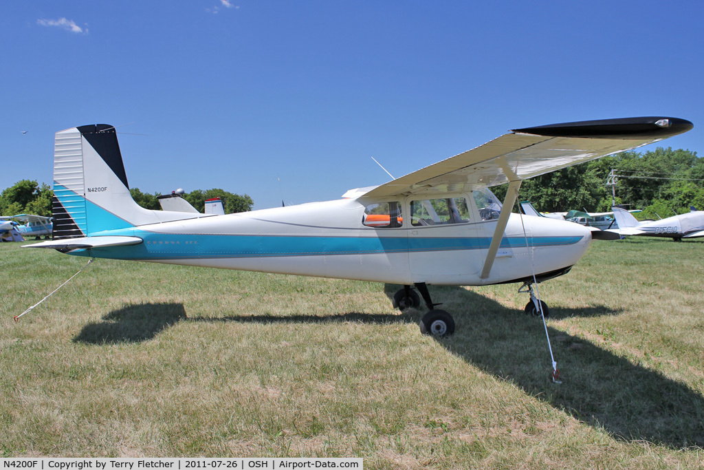 N4200F, 1958 Cessna 172 C/N 46100, 1958 Cessna 172, c/n: 46100 at 2011 Oshkosh