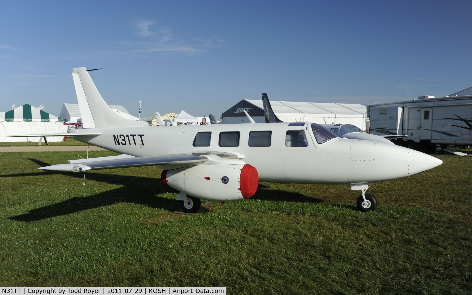 N31TT, 1977 Smith Aerostar 601P C/N 61P-0441-166, AIRVENTURE 2011