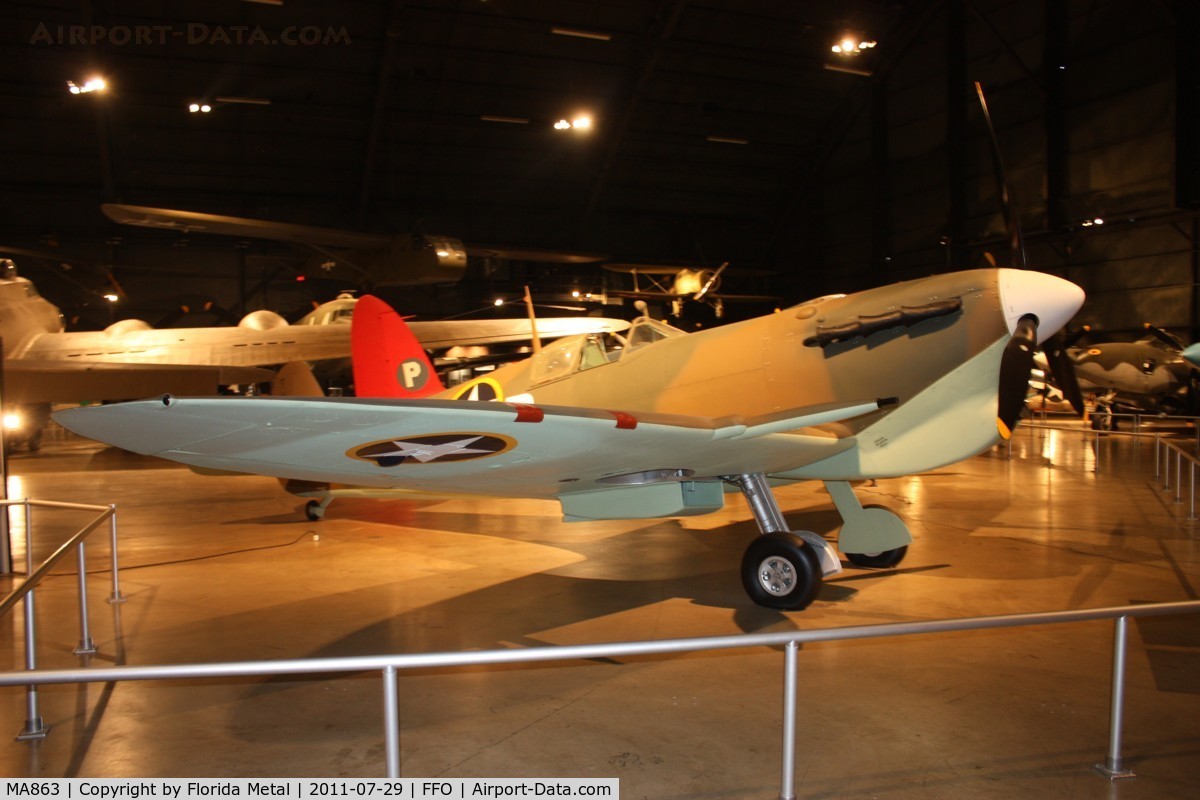 MA863, 1943 Supermarine 349 Spitfire F.Vc C/N Not found MA863, Spitfire