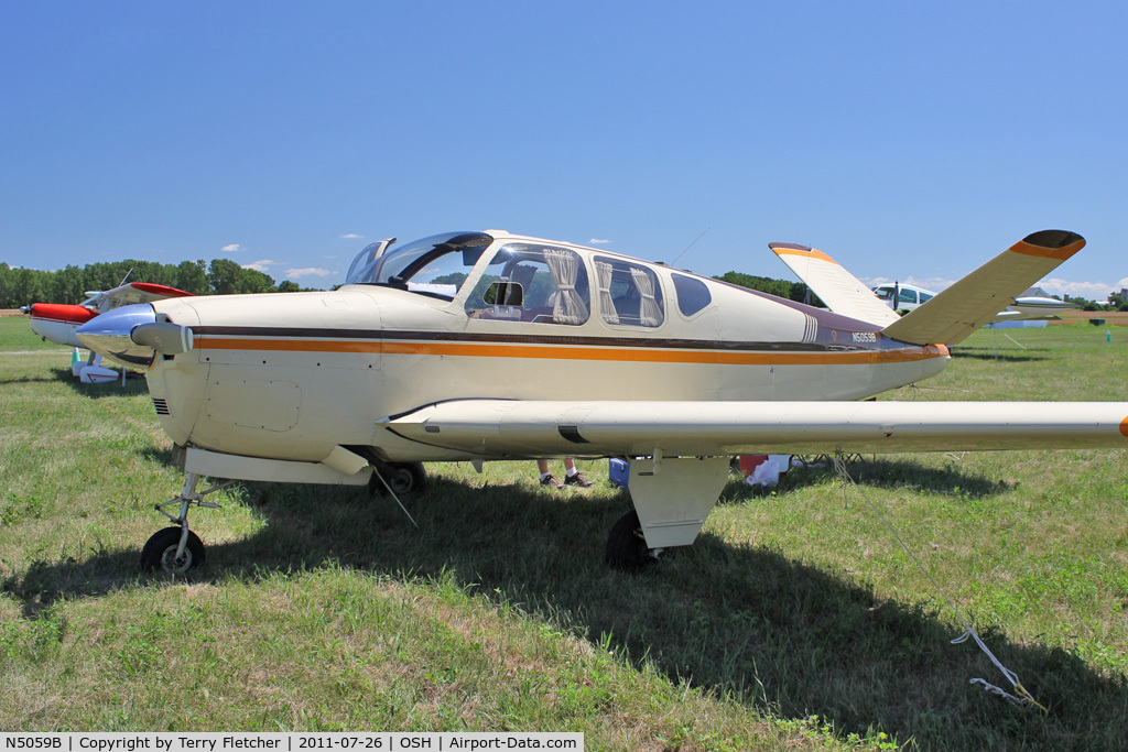 N5059B, 1955 Beech F35 Bonanza C/N D-4266, 1955 Beech F35, c/n: D-4266 at 2011 Oshkosh