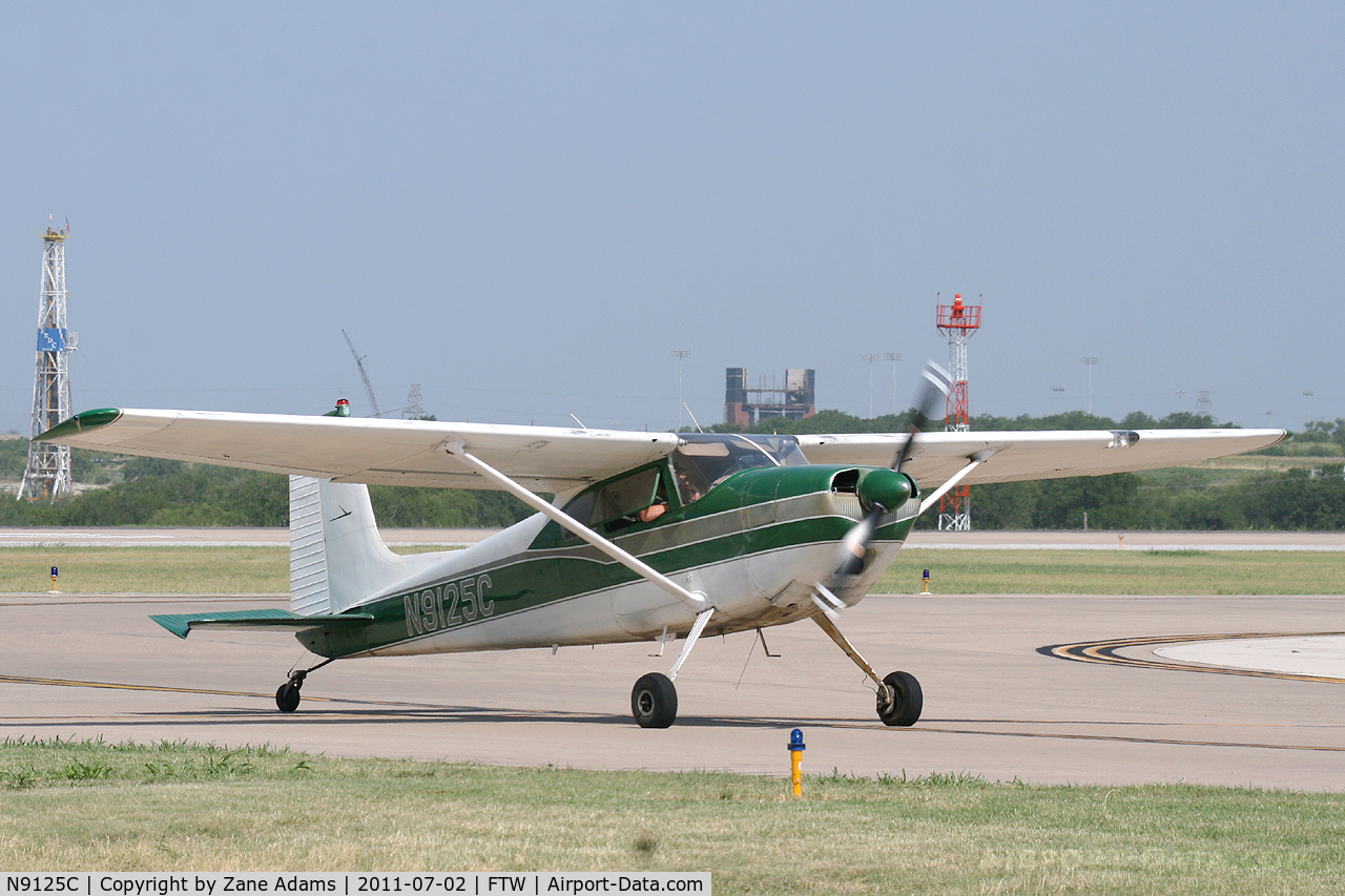 N9125C, 1954 Cessna 180 C/N 31224, At Meacham Field - Fort Worth, TX
