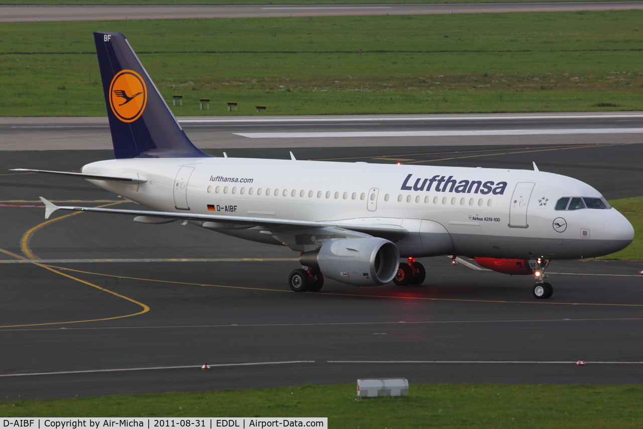 D-AIBF, 2011 Airbus A319-112 C/N 4796, Lufthansa, Airbus A319-112, CN: 4796