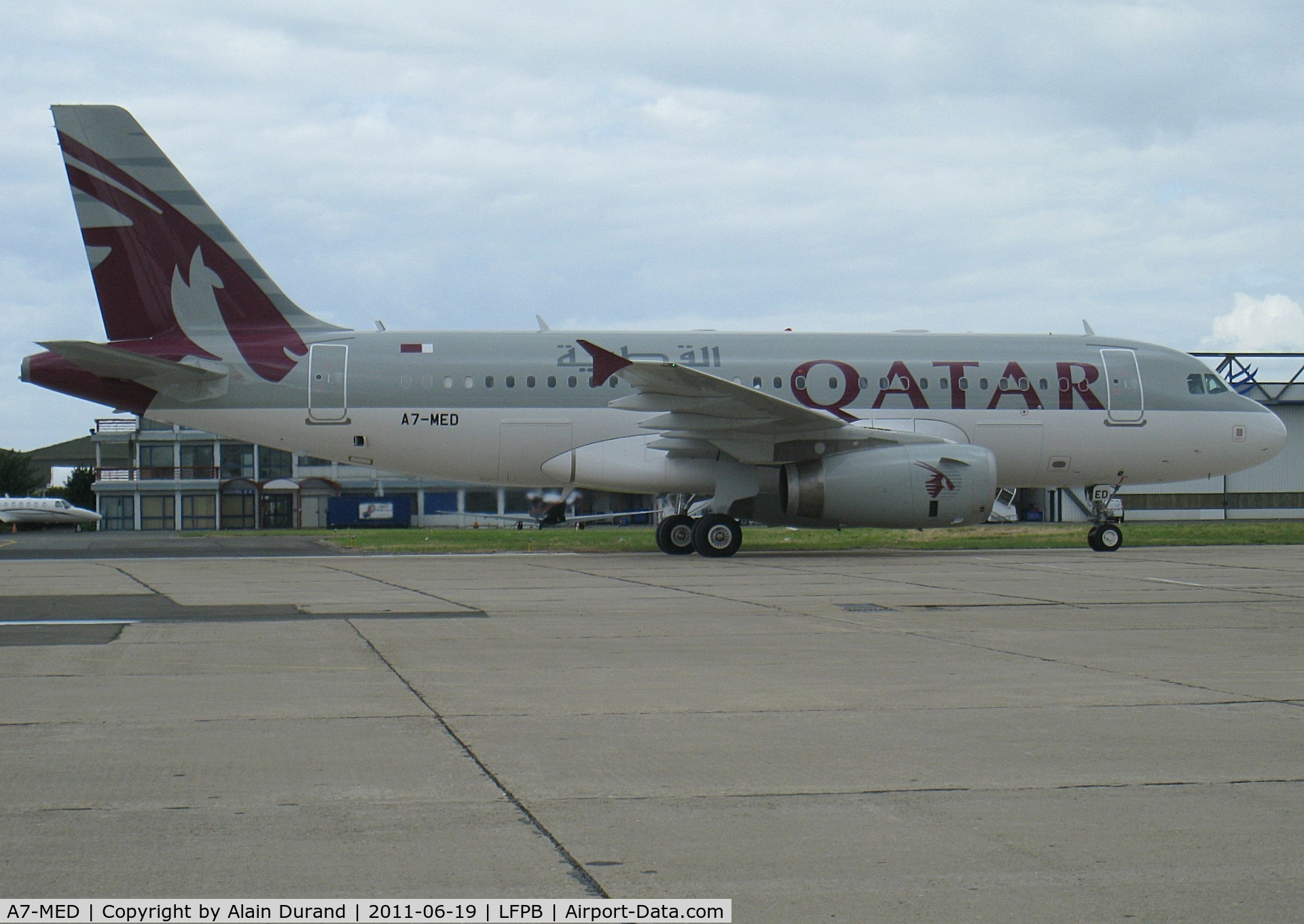 A7-MED, 2009 Airbus A319-133LR C/N 4114, One of quite a few tasked on Qatar Executive