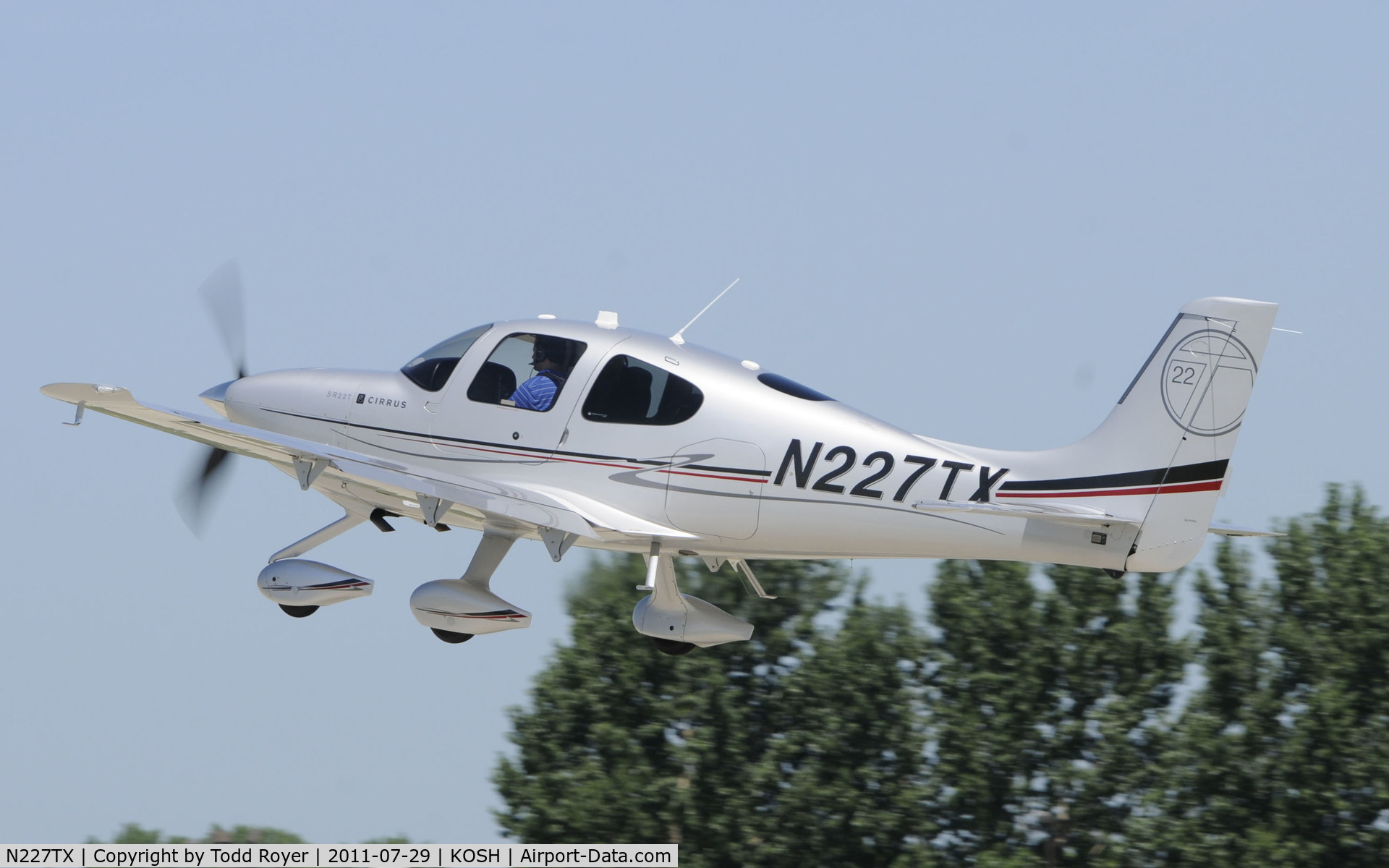N227TX, Cirrus SR22T C/N 0029, AIRVENTURE 2011
