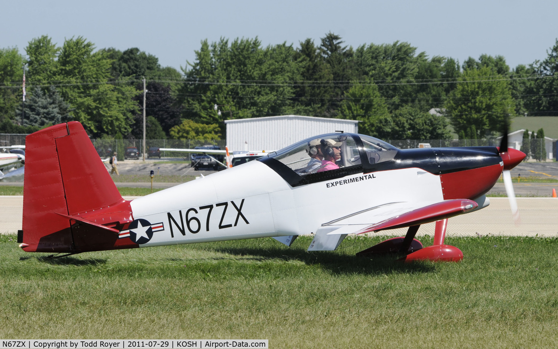 N67ZX, 2007 Vans RV-7 C/N 70416, AIRVENTURE 2011