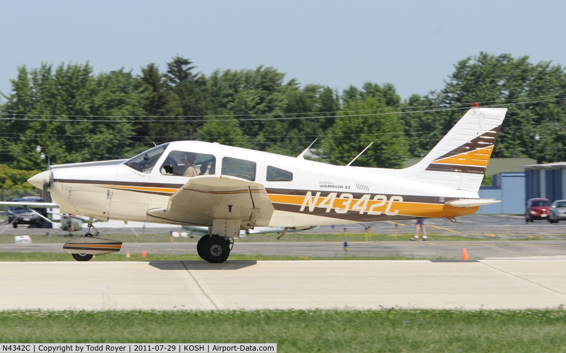 N4342C, 1984 Piper PA-28-161 Warrior II C/N 28-8416051, AIRVENTURE 2011