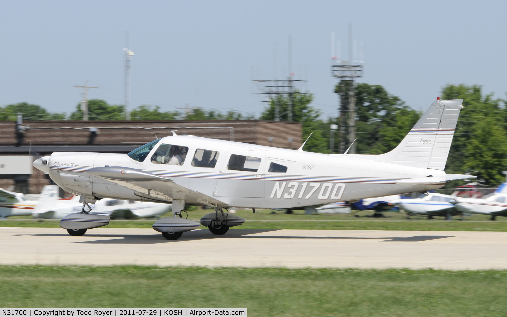 N31700, 1978 Piper PA-32-300 Cherokee Six Cherokee Six C/N 32-7840143, AIRVENTURE 2011