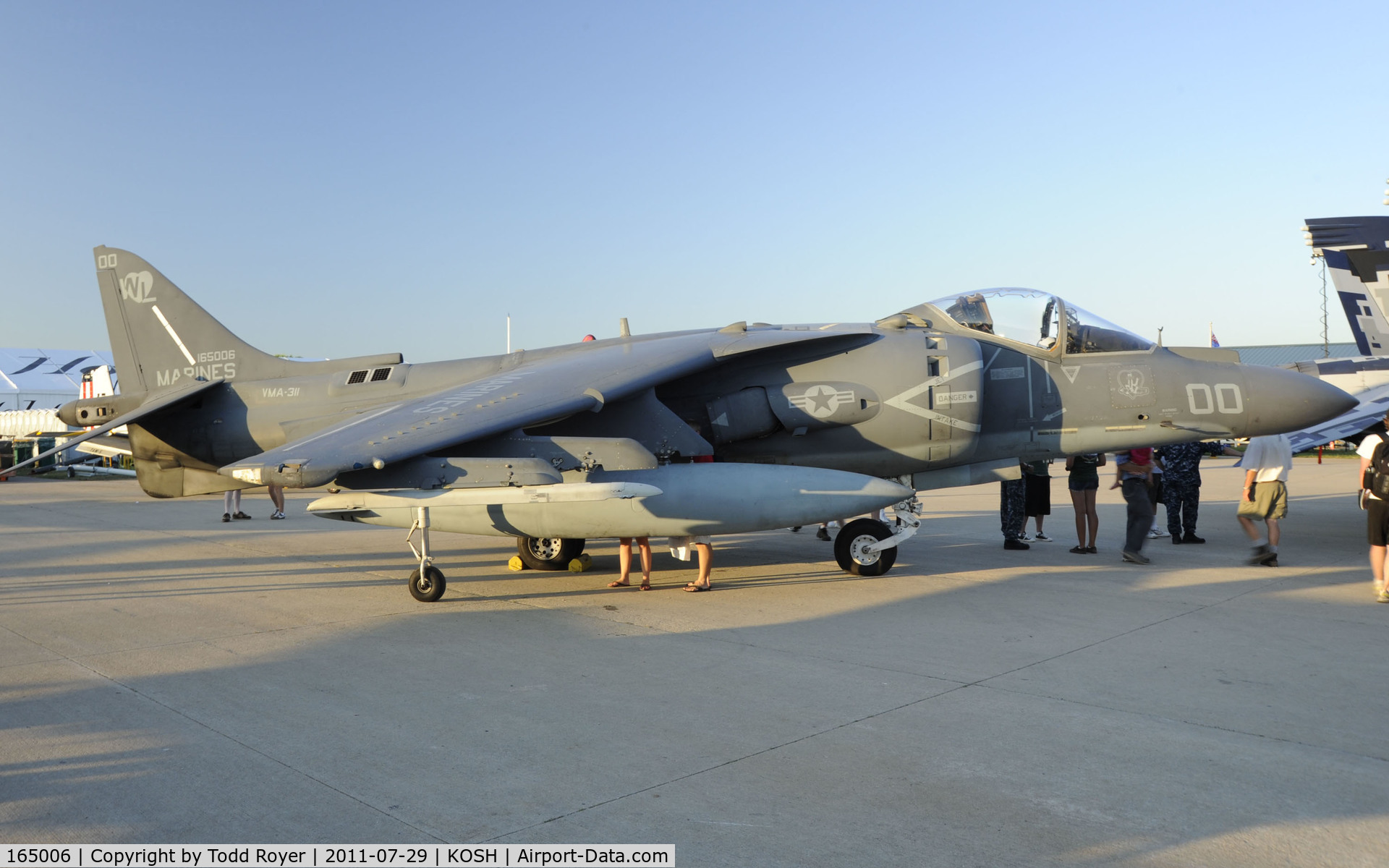 165006, McDonnell Douglas AV-8B+ Harrier II C/N 262, AIRVENTURE 2011