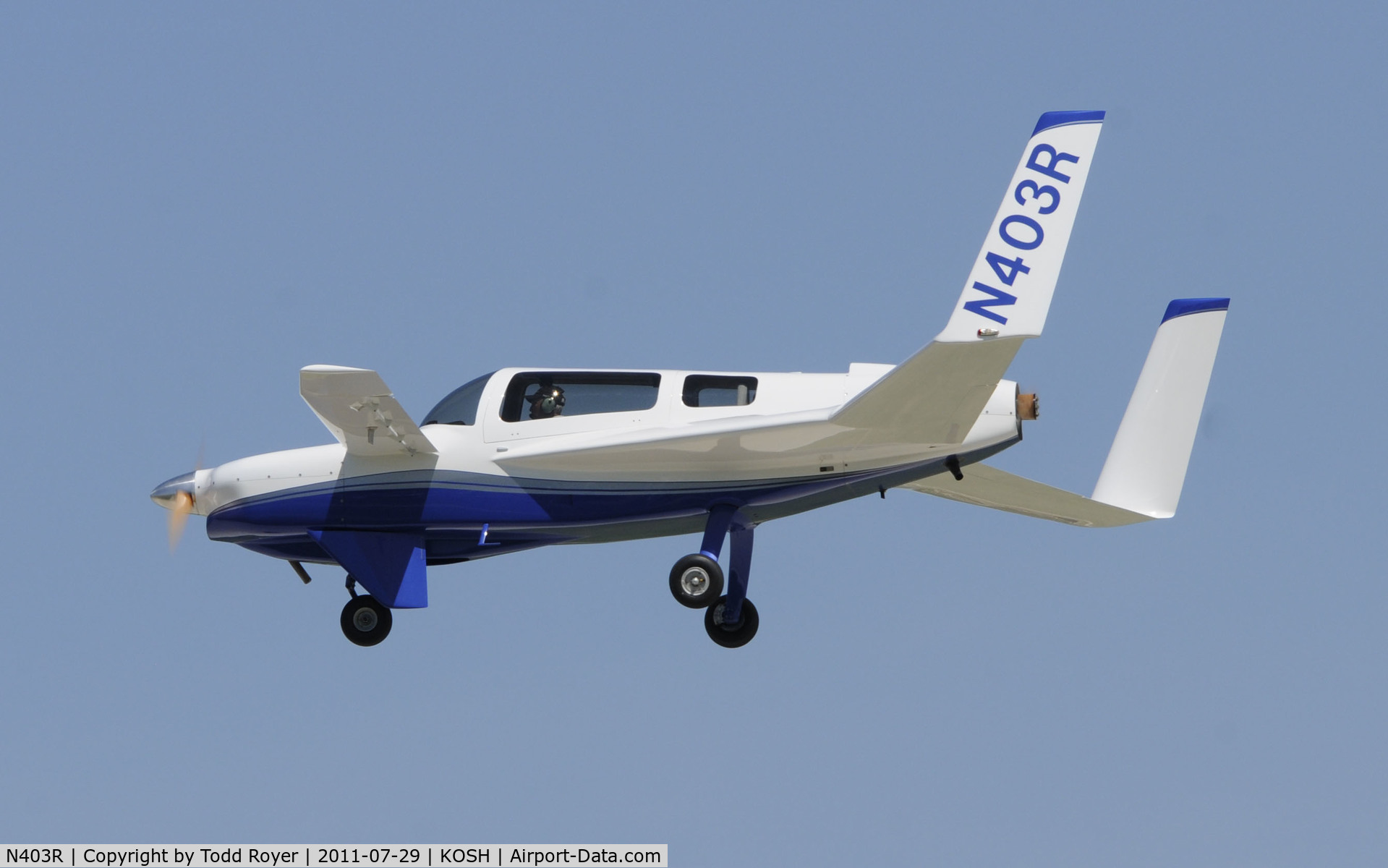 N403R, Rutan Defiant C/N 093, AIRVENTURE 2011