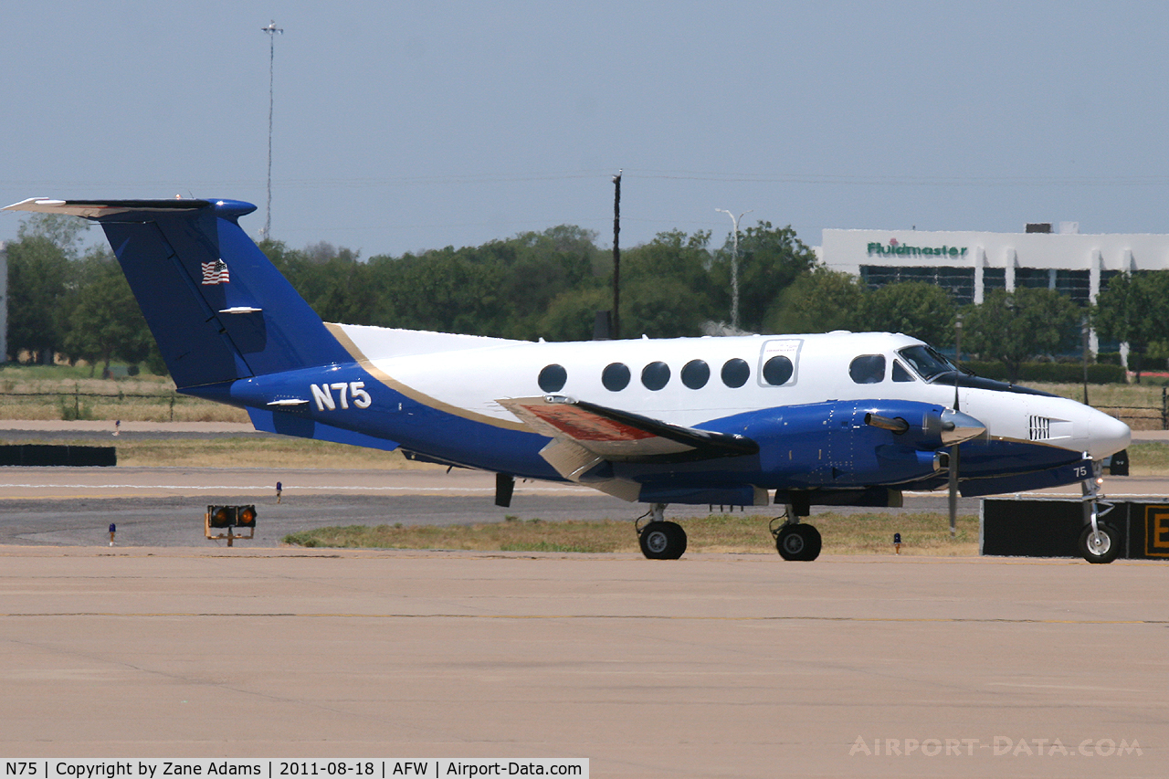 N75, 1988 Beech 300 C/N FF-10, At Alliance Airport - Fort Worth, TX