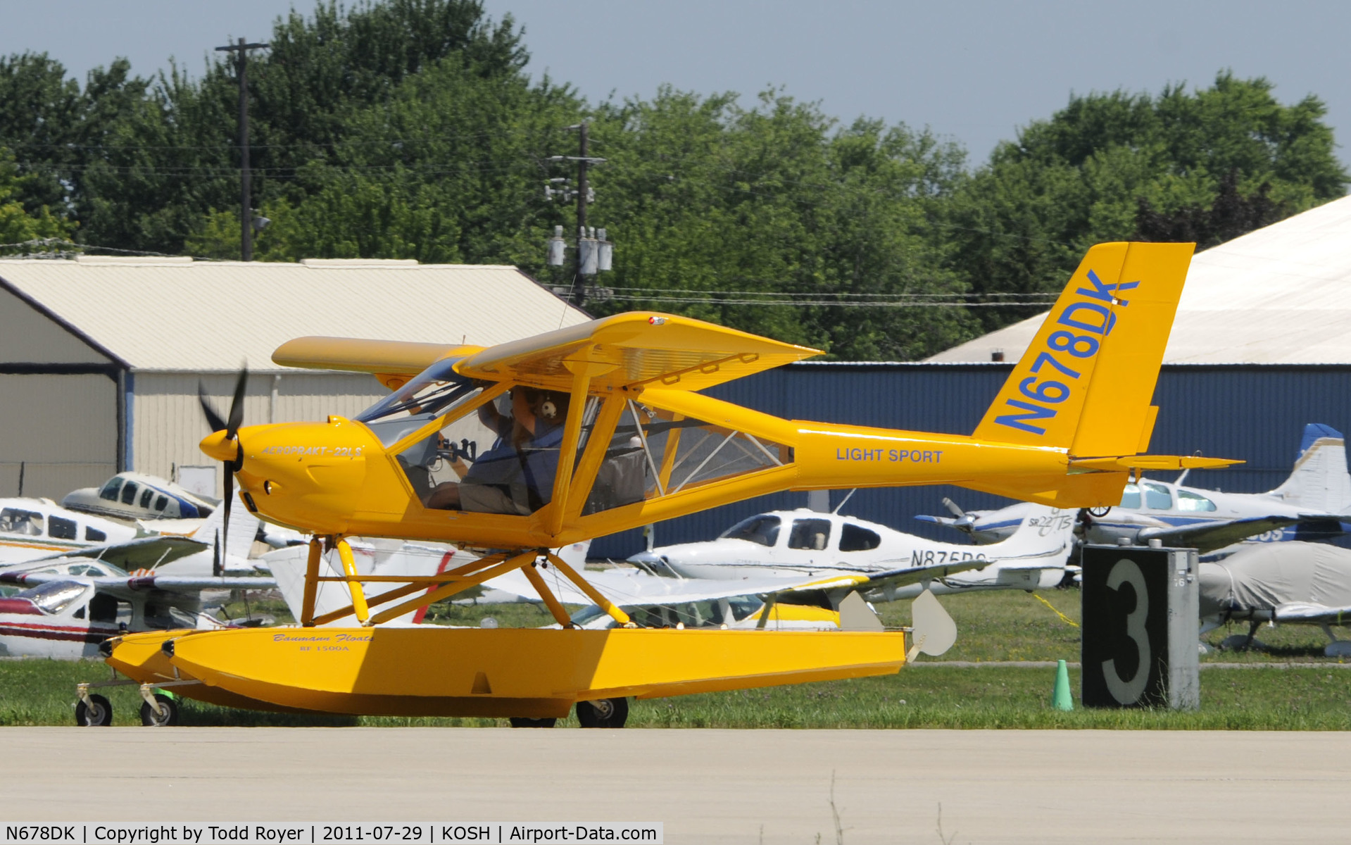 N678DK, Aeroprakt A-22LS Valor C/N 049, AIRVENTURE 2011