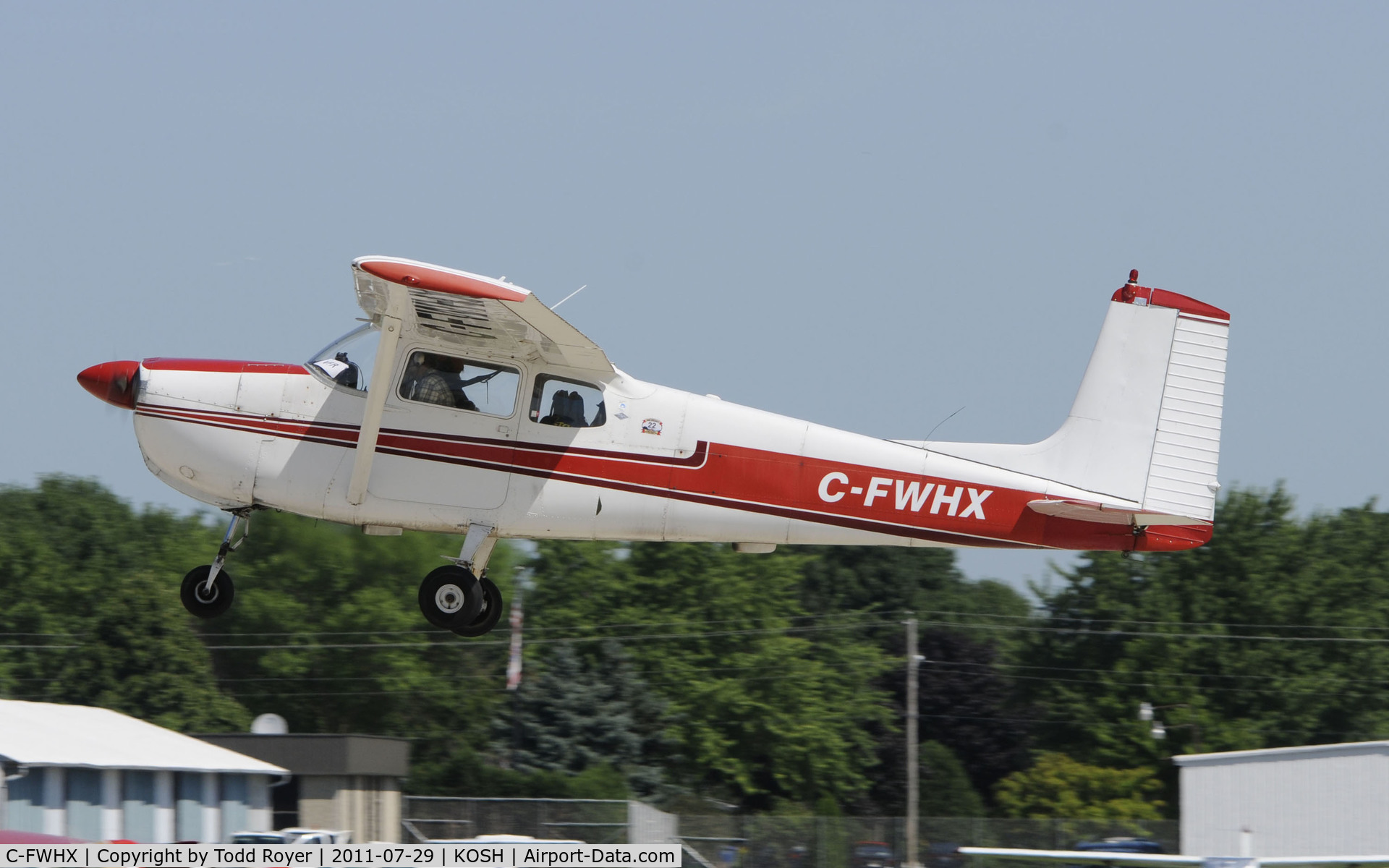 C-FWHX, Cessna 175 Skylark C/N 55479, AIRVENTURE 2011