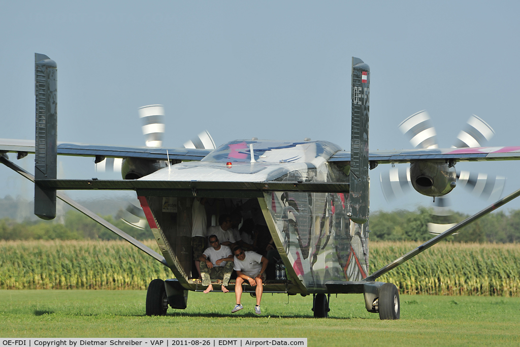 OE-FDI, 1969 Short SC-7 Skyvan S3 C/N SH.1932, Pink Aviation Skyvan