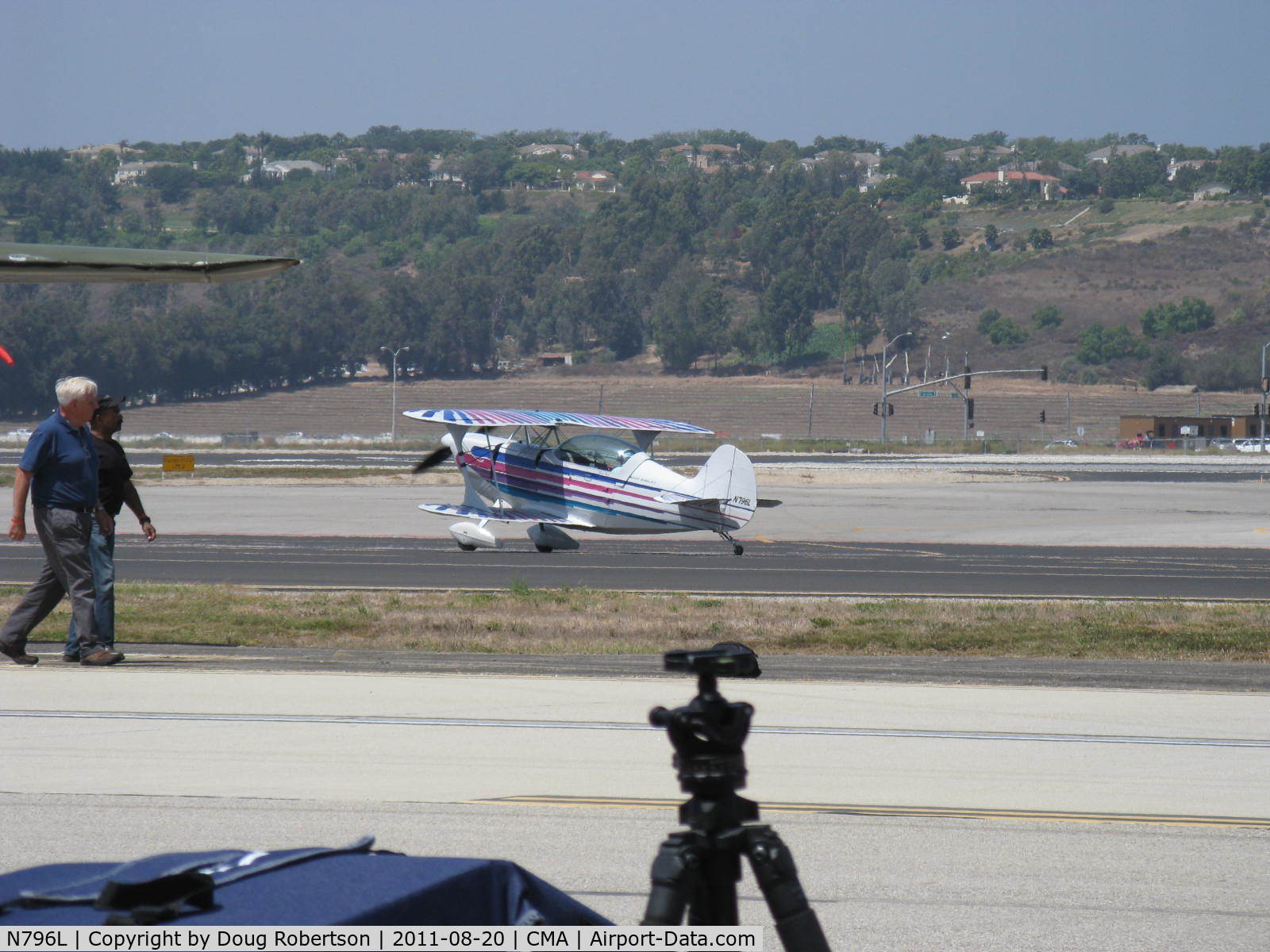 N796L, Christen Eagle II C/N GAR02, 1996 Garrison Aviat CHRISTEN EAGLE II, Lycoming IO-360 A&C 200 Hp, taxi