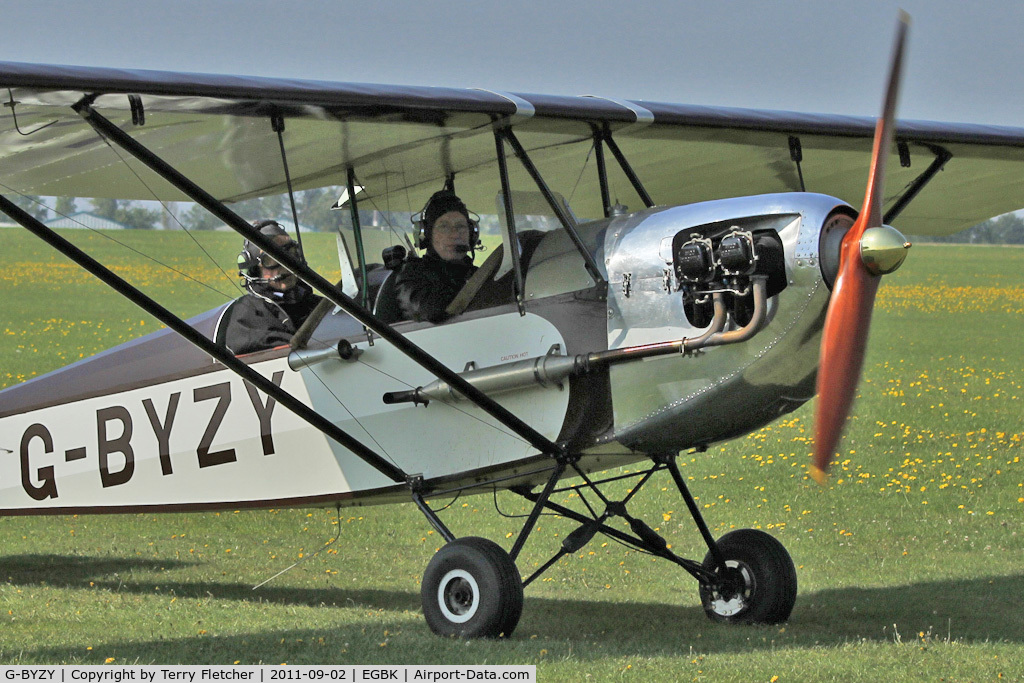 G-BYZY, 2000 Pietenpol Air Camper C/N PFA 047-12190, At 2011 LAA Rally