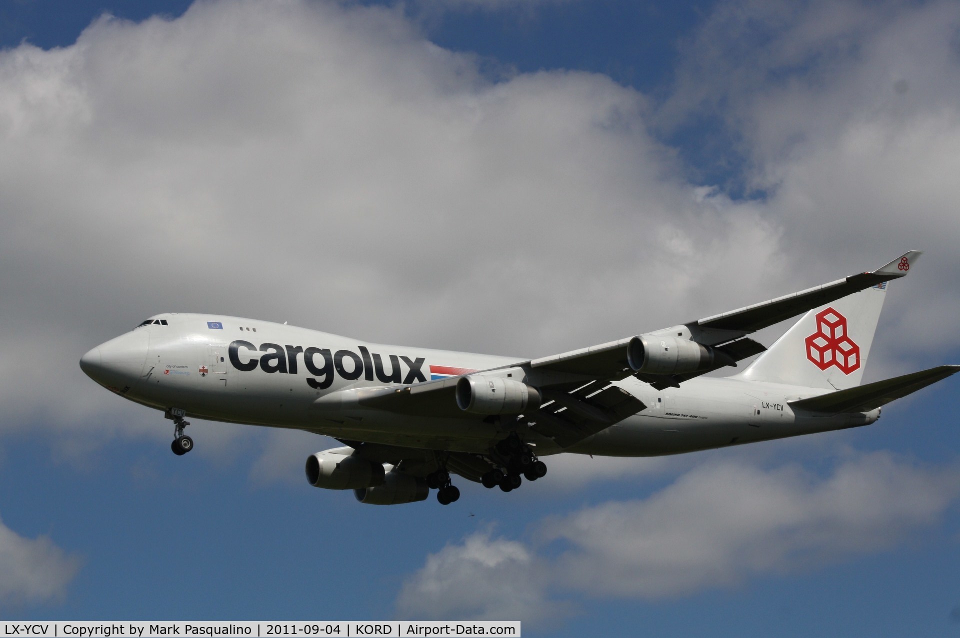 LX-YCV, 2008 Boeing 747-4R7F/SCD C/N 35805/1407, Boeing 747-400F