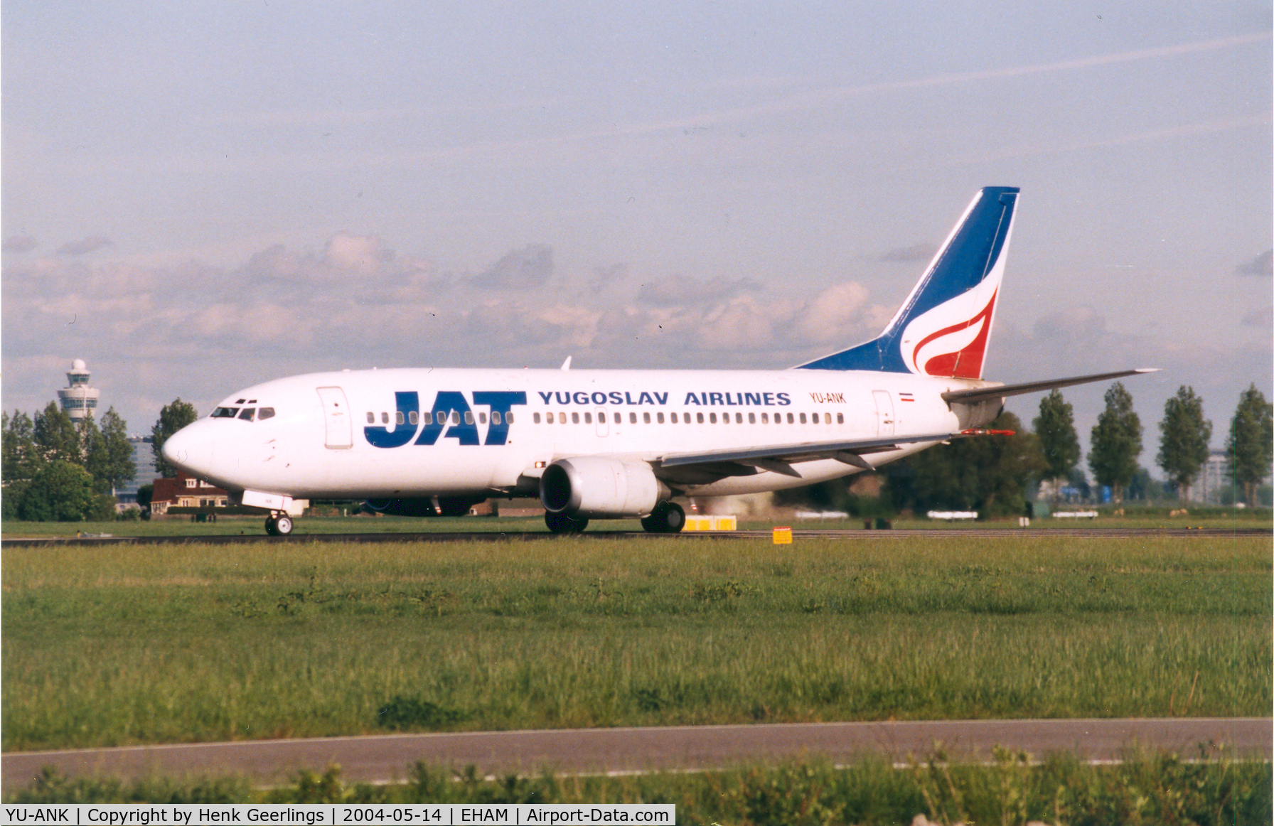 YU-ANK, 1986 Boeing 737-3H9 C/N 23715, JAT