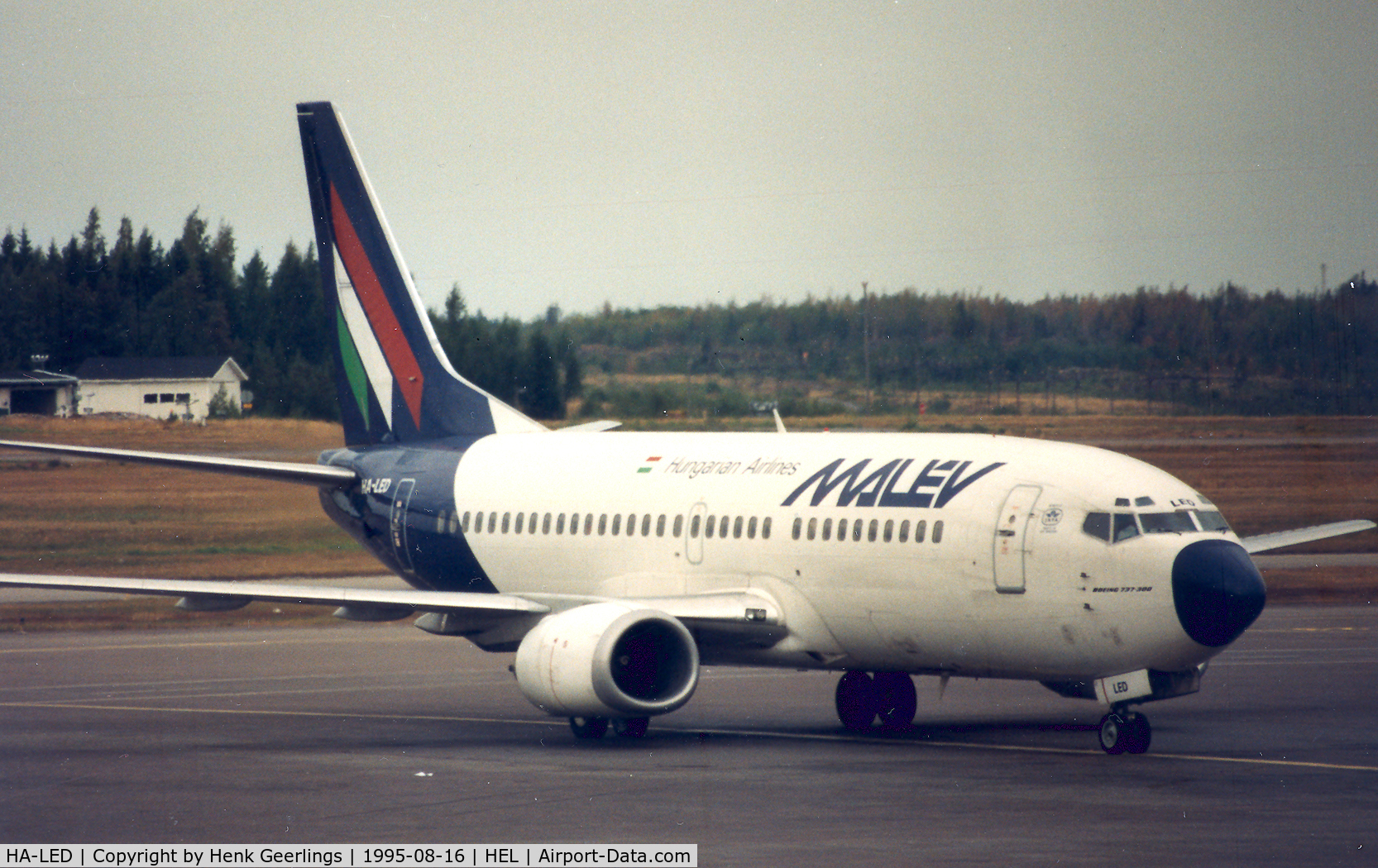 HA-LED, 1991 Boeing 737-3Y0 C/N 24909, Malev