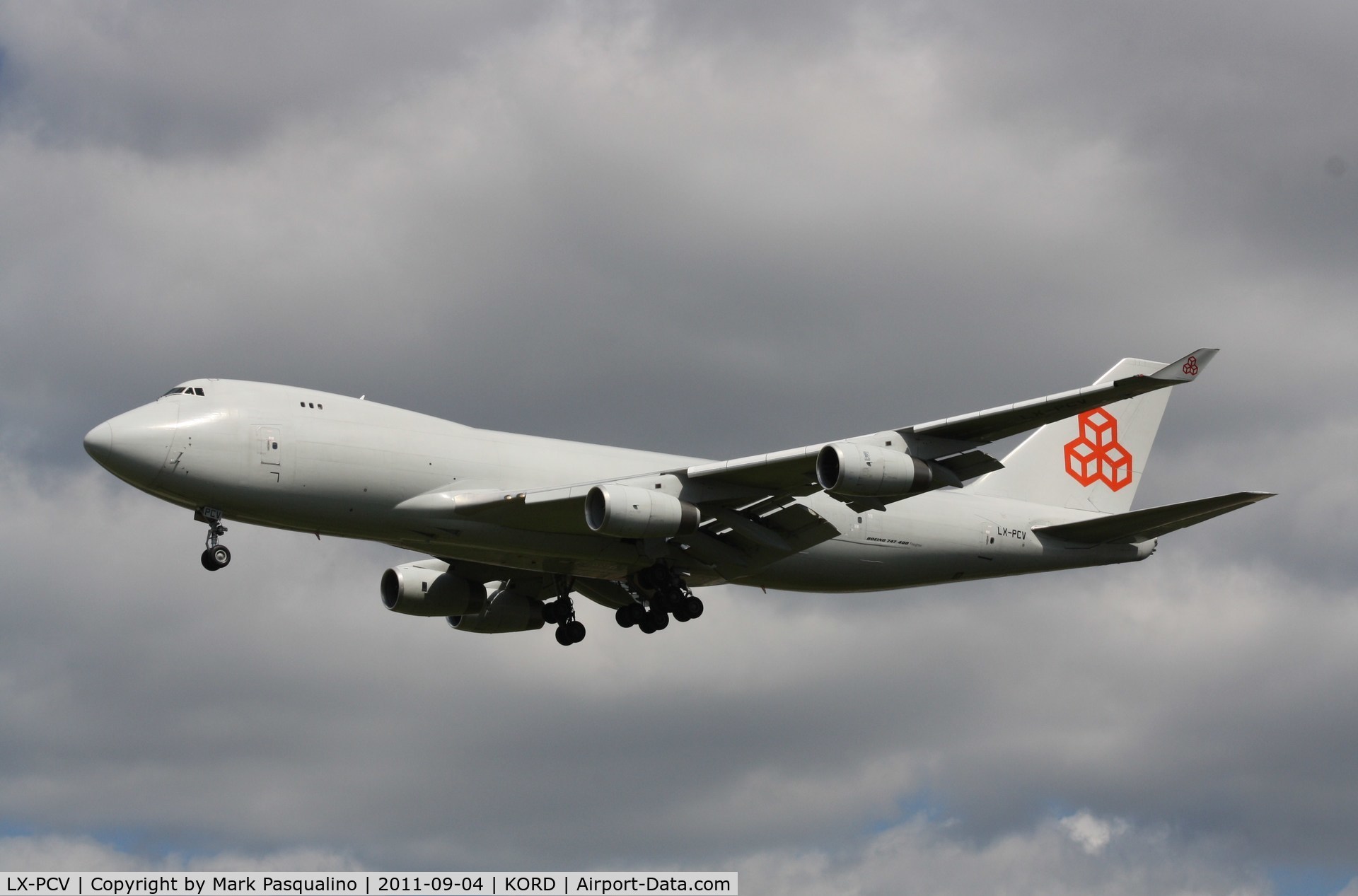 LX-PCV, 1999 Boeing 747-4R7F/SCD C/N 29732, Boeing 747-400F