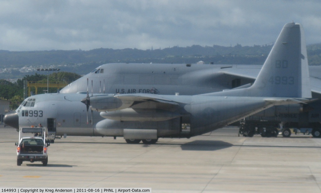 164993, 1992 Lockheed KC-130T Hercules C/N 382-5298, Lockheed C-130 at Hickam AFB.