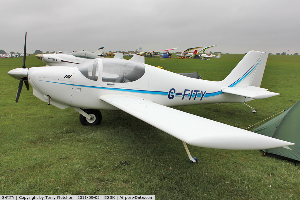 G-FITY, 2009 Europa XS Monowheel C/N PFA 247-14073, At 2011 LAA Rally