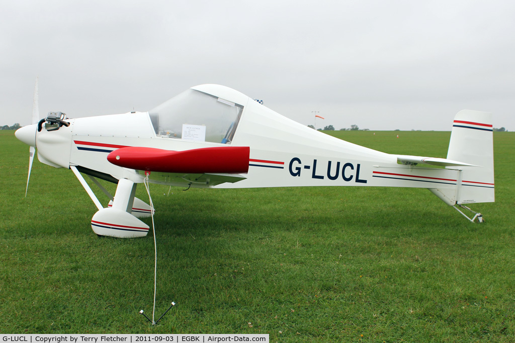 G-LUCL, 2010 Colomban MC-30 Luciole C/N LAA 371-14988, At 2011 LAA Rally