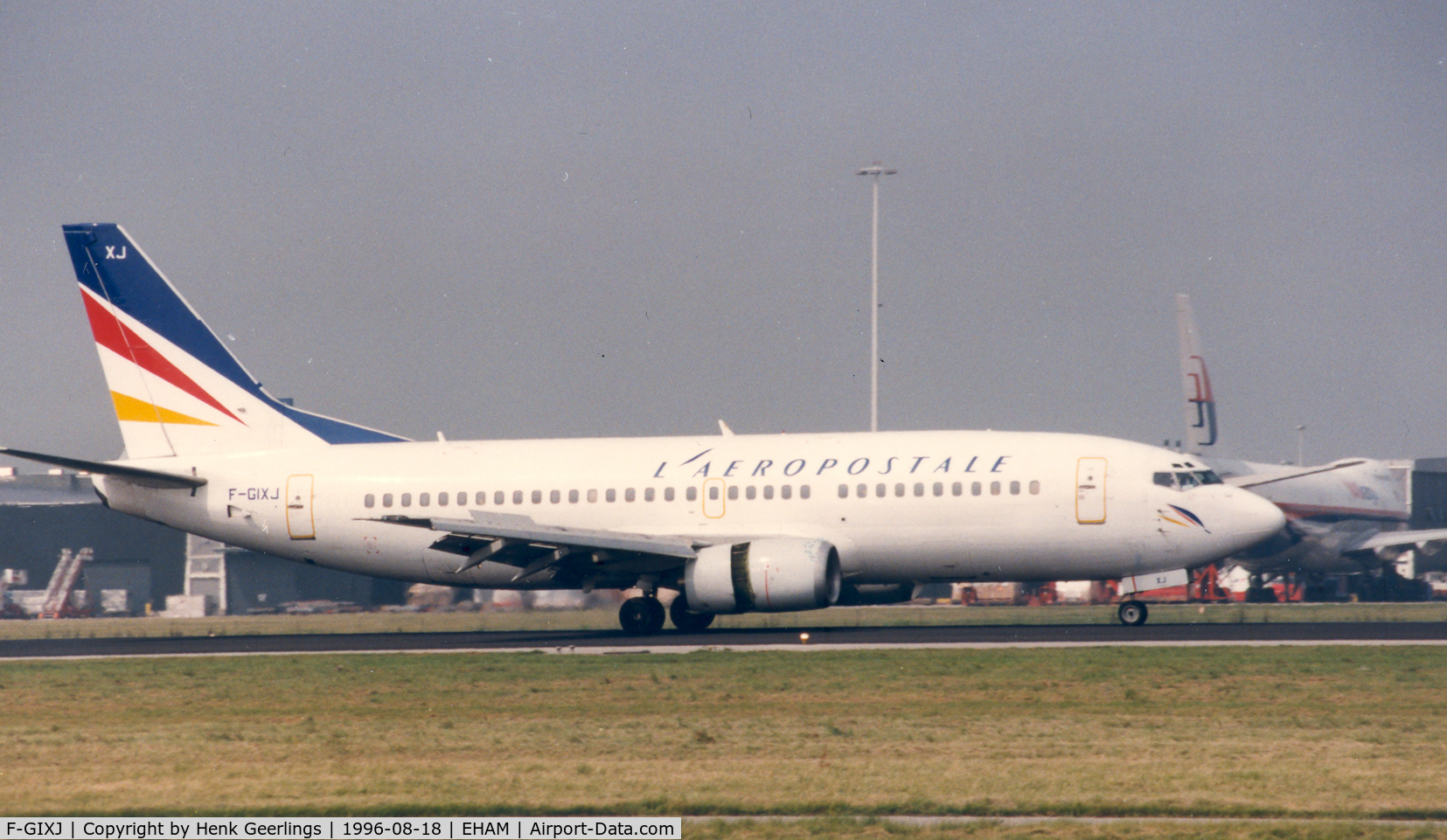 F-GIXJ, 1987 Boeing 737-3Y0 C/N 23685, L'Aeropostale