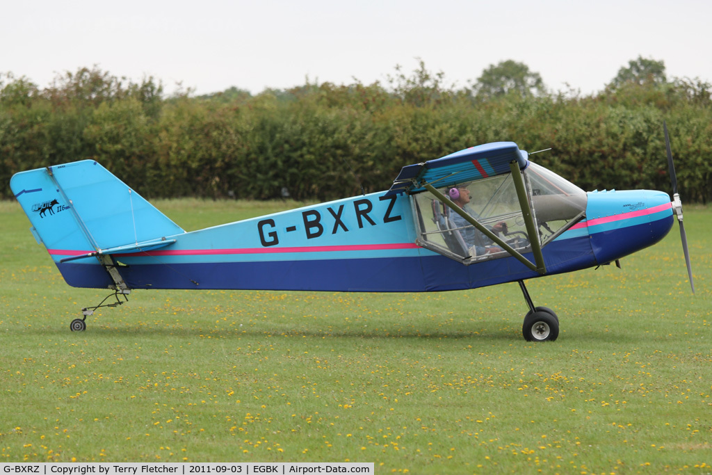 G-BXRZ, 2000 Rans S-6-116 Coyote II C/N PFA 204A-13195, At 2011 LAA Rally at Sywell