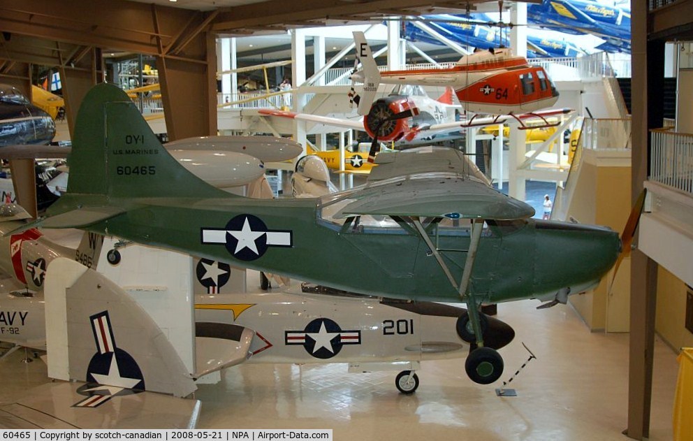 60465, 1943 Stinson L-5 Sentinel C/N 76-385, Stinson OY-1 at the National Naval Aviation Museum, Pensacola, FL
