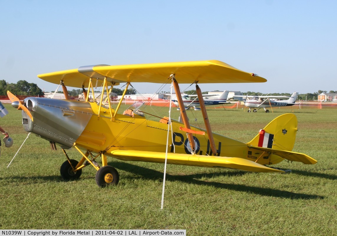 N1039W, 2006 Fisher R-80 Tiger Moth C/N TM28, Tiger Moth replica